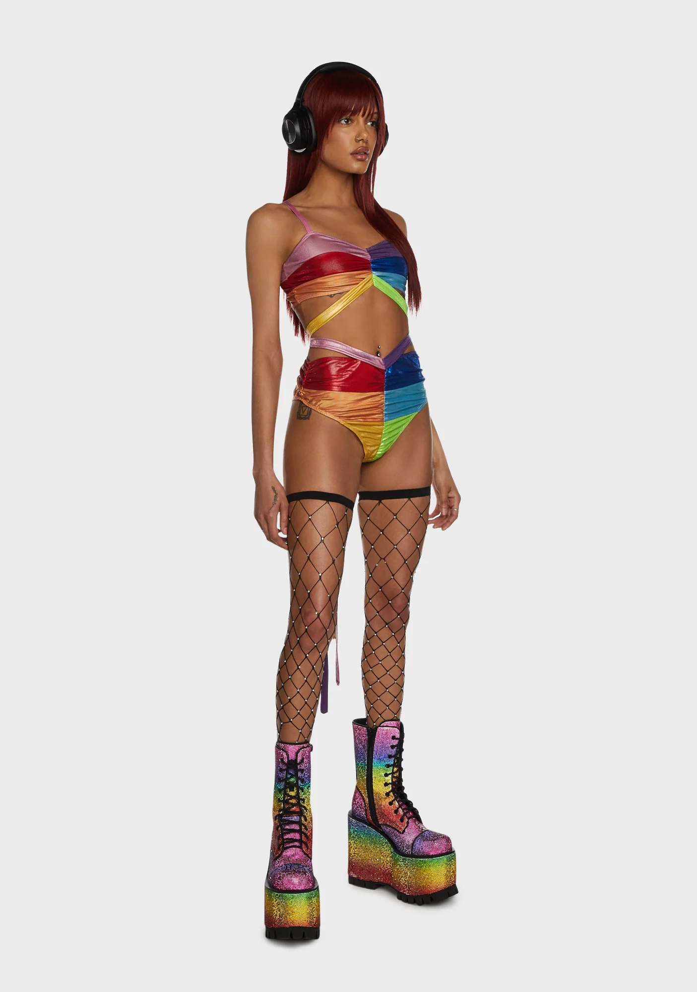 Cheer It Up High-Waisted Shorts - Image 5
