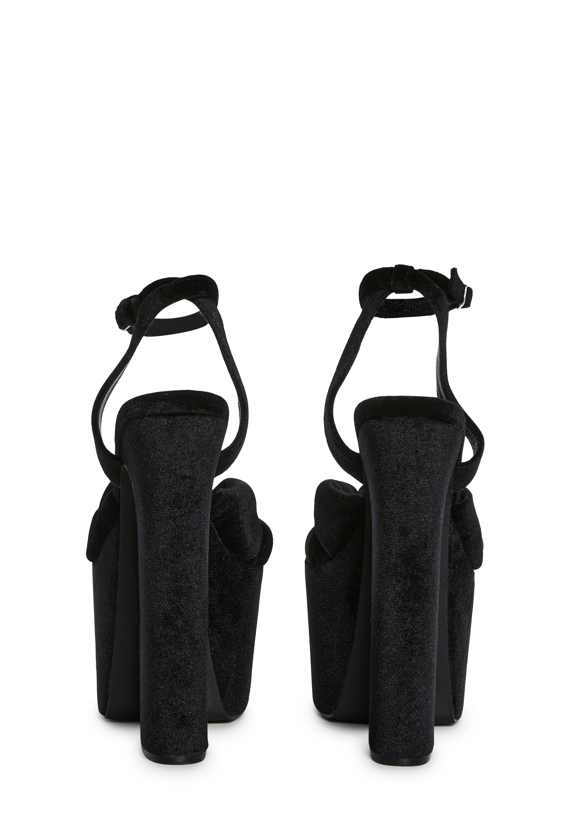 Cheers To U Platform Sandals - Black - Image 4