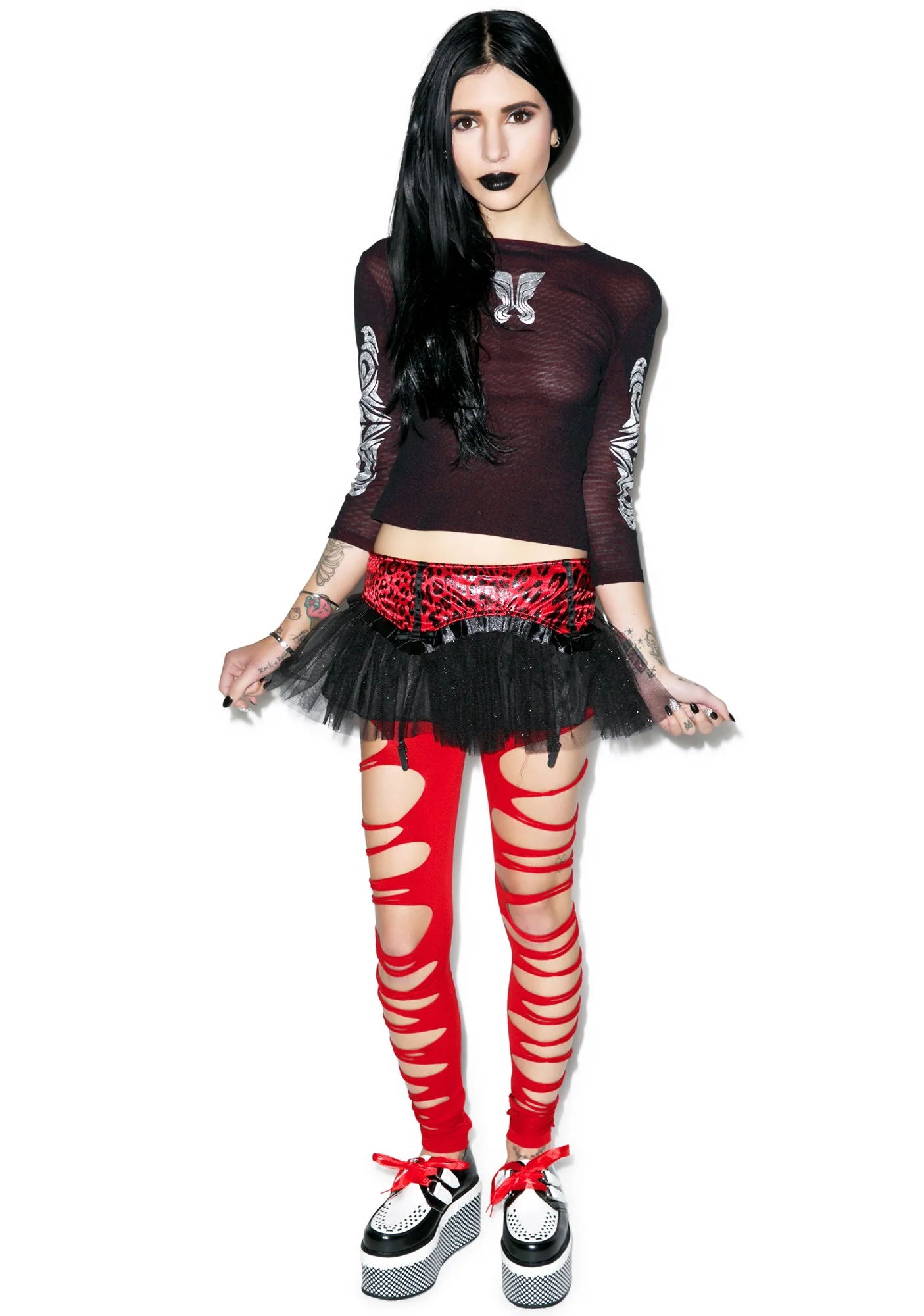 Cheetah Girls Tutu Skirt - Red - Image 6