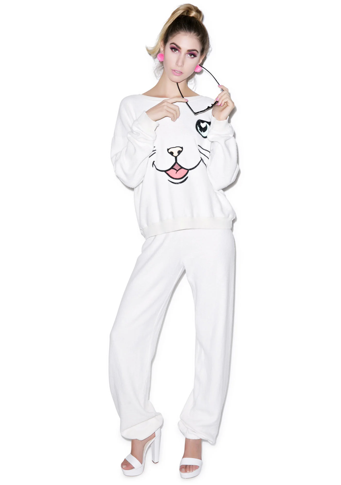 Chenille Wildfox P.E. Sweats - Image 2