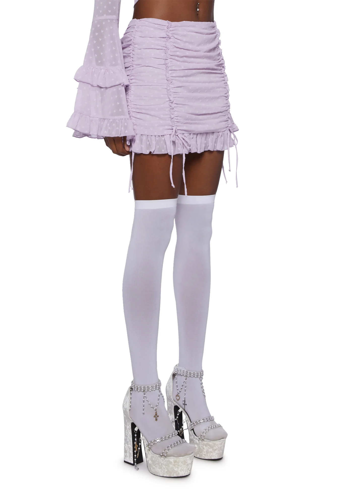 Hearts Aglow Mini Skirt - Image 3