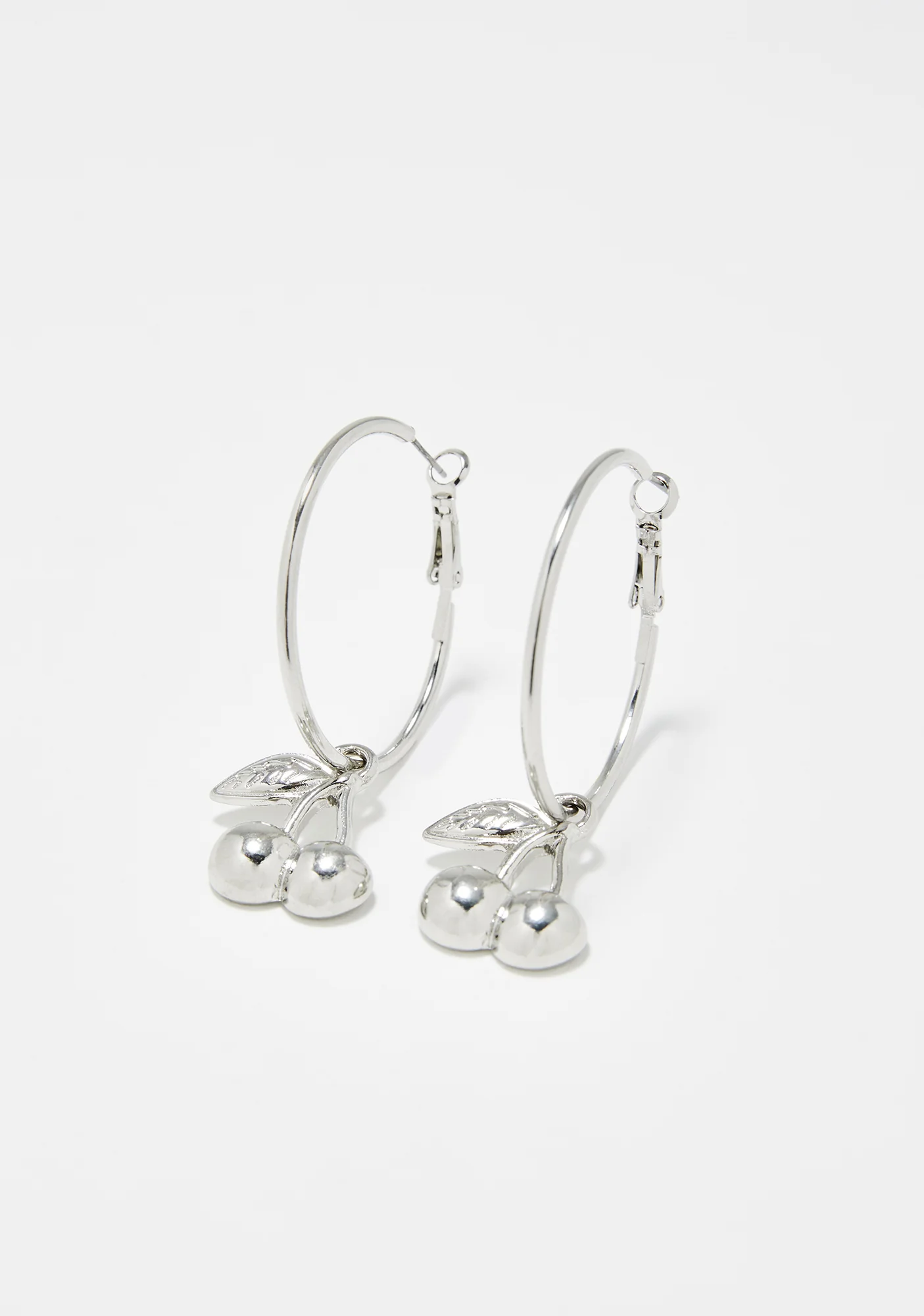 Cherry Cola Hoop Earrings - Image 2