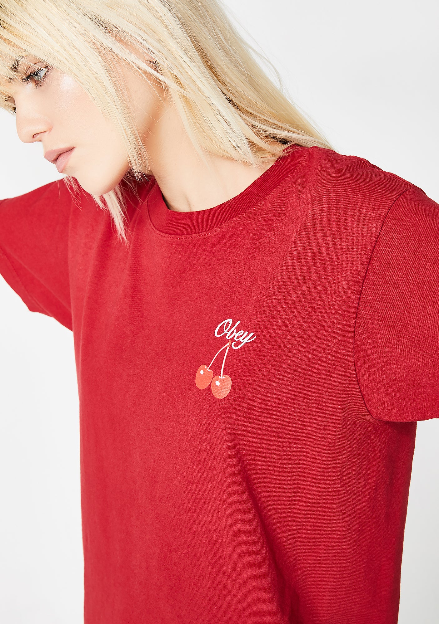 Cherry Script Custom Box Tee - Image 3