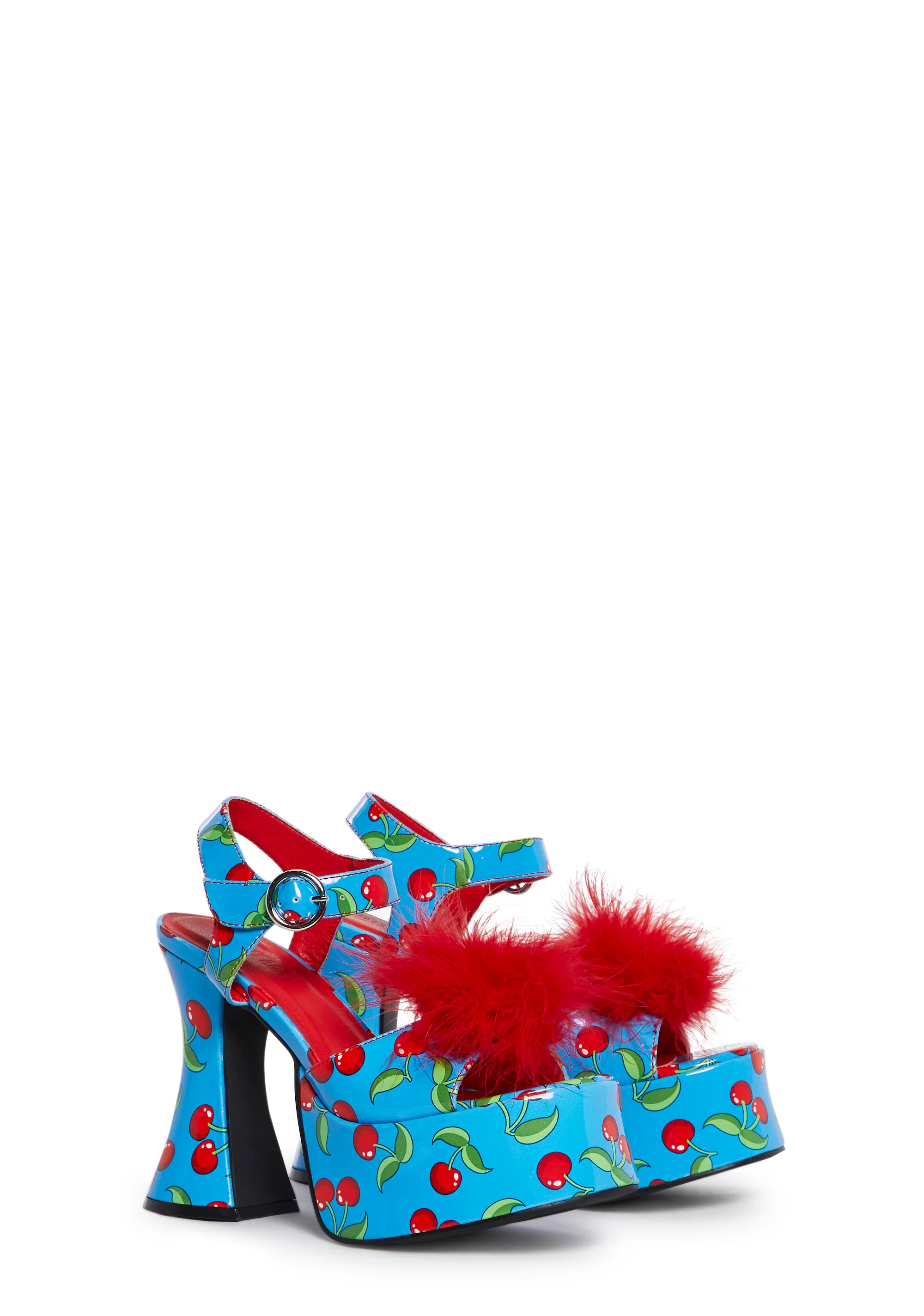 Cherry Toss Platform Sandals - Image 6