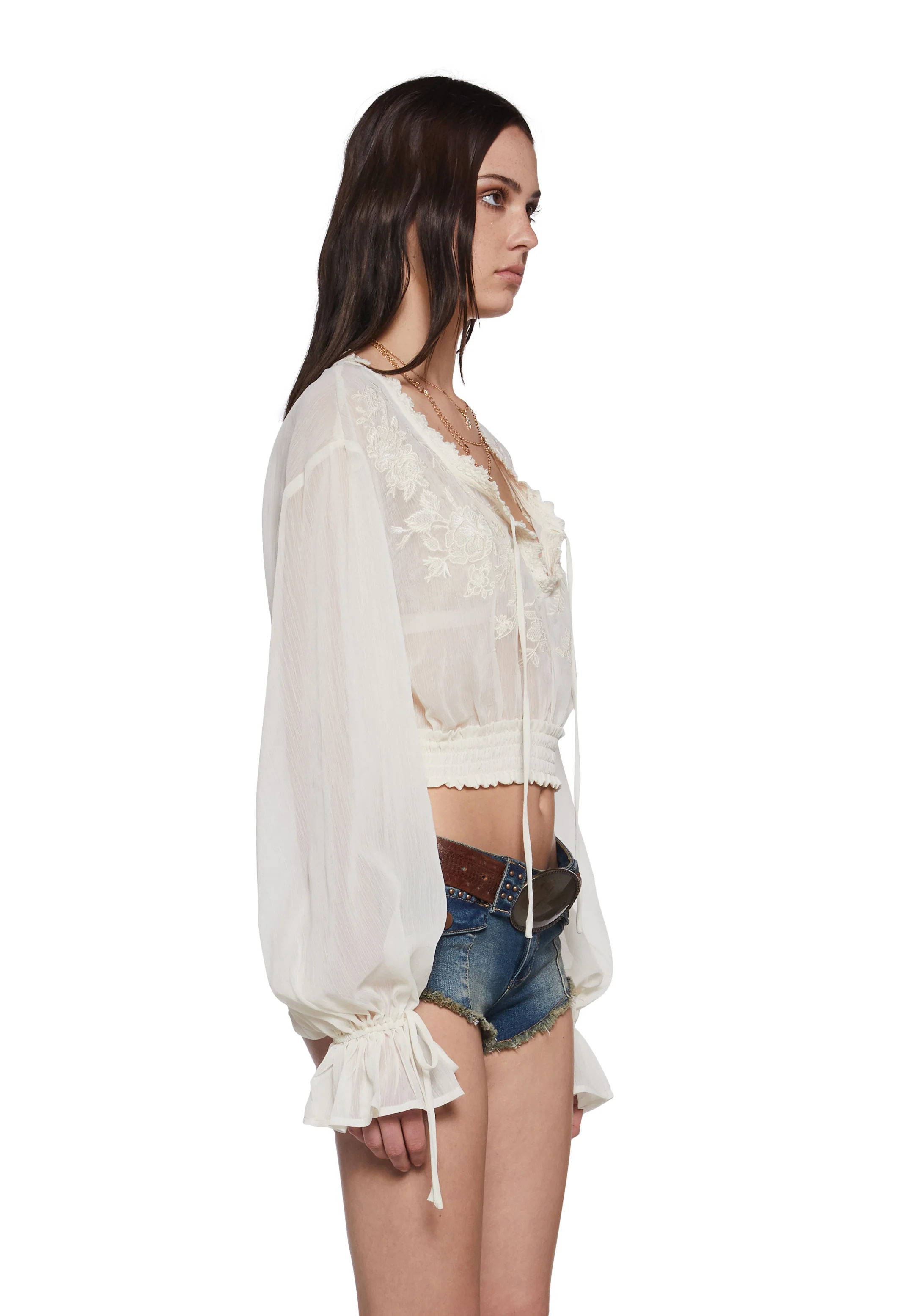 Wildflower Soul Chiffon Blouse - Image 3