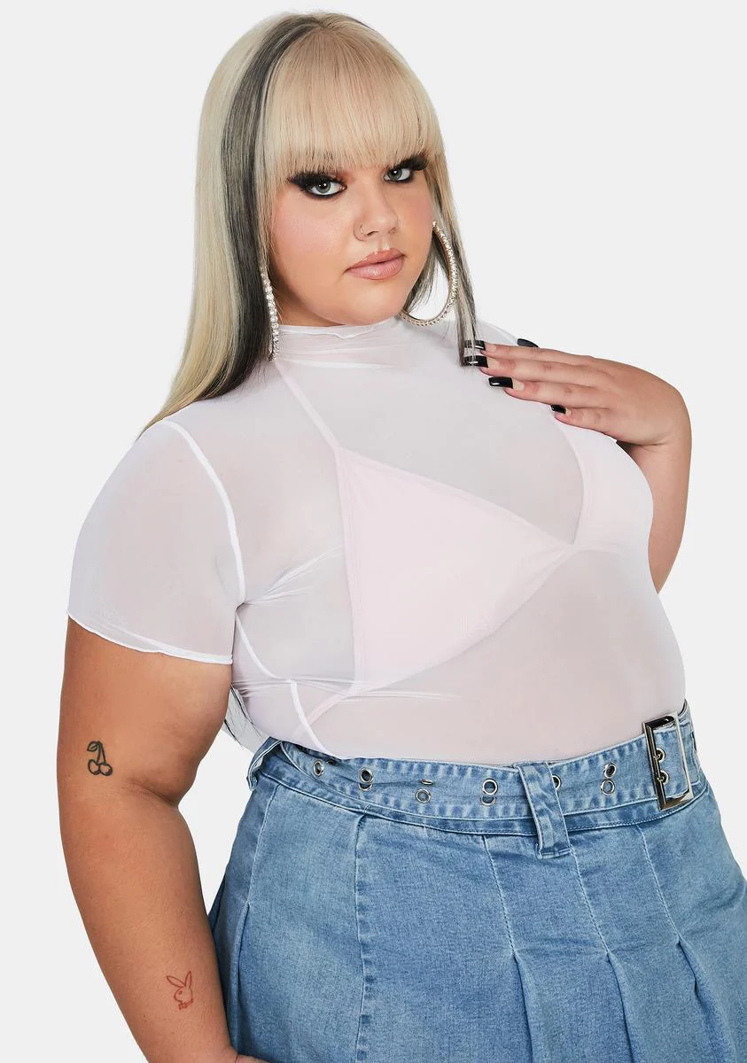 Chill Miss Lil Preview Sheer Top - Image 2