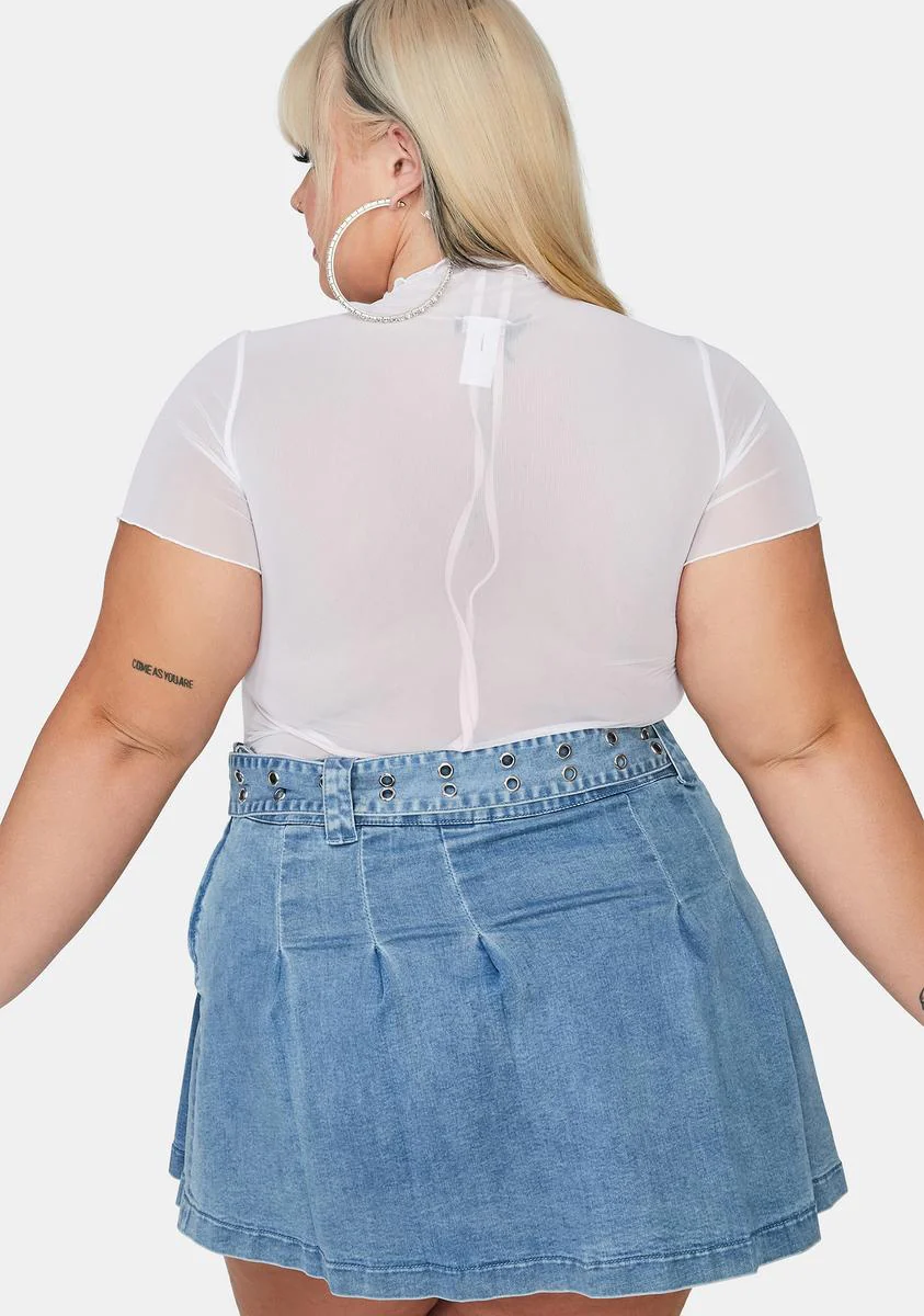 Chill Miss Lil Preview Sheer Top - Image 4
