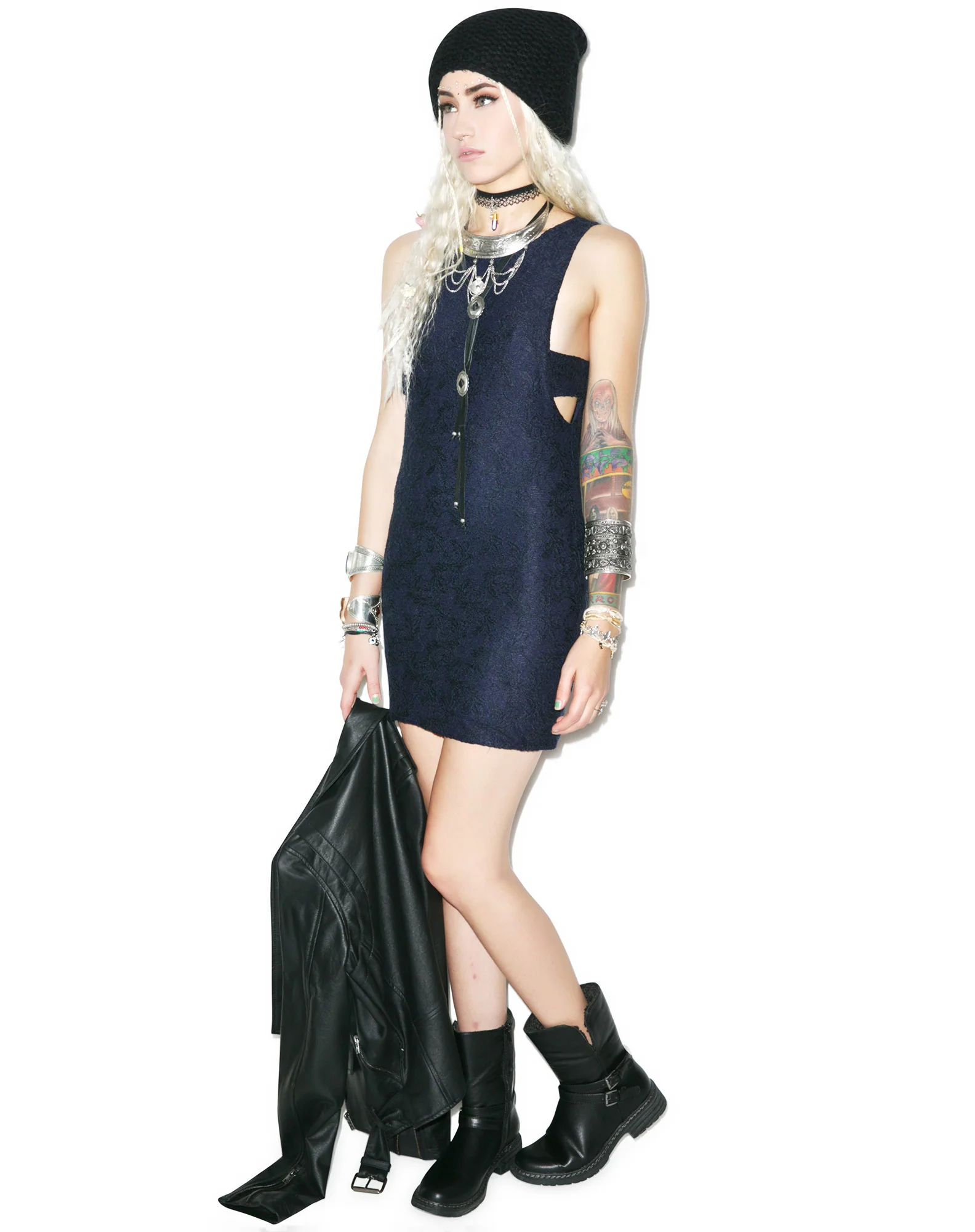 Chillin' Out Mini Dress - Image 2