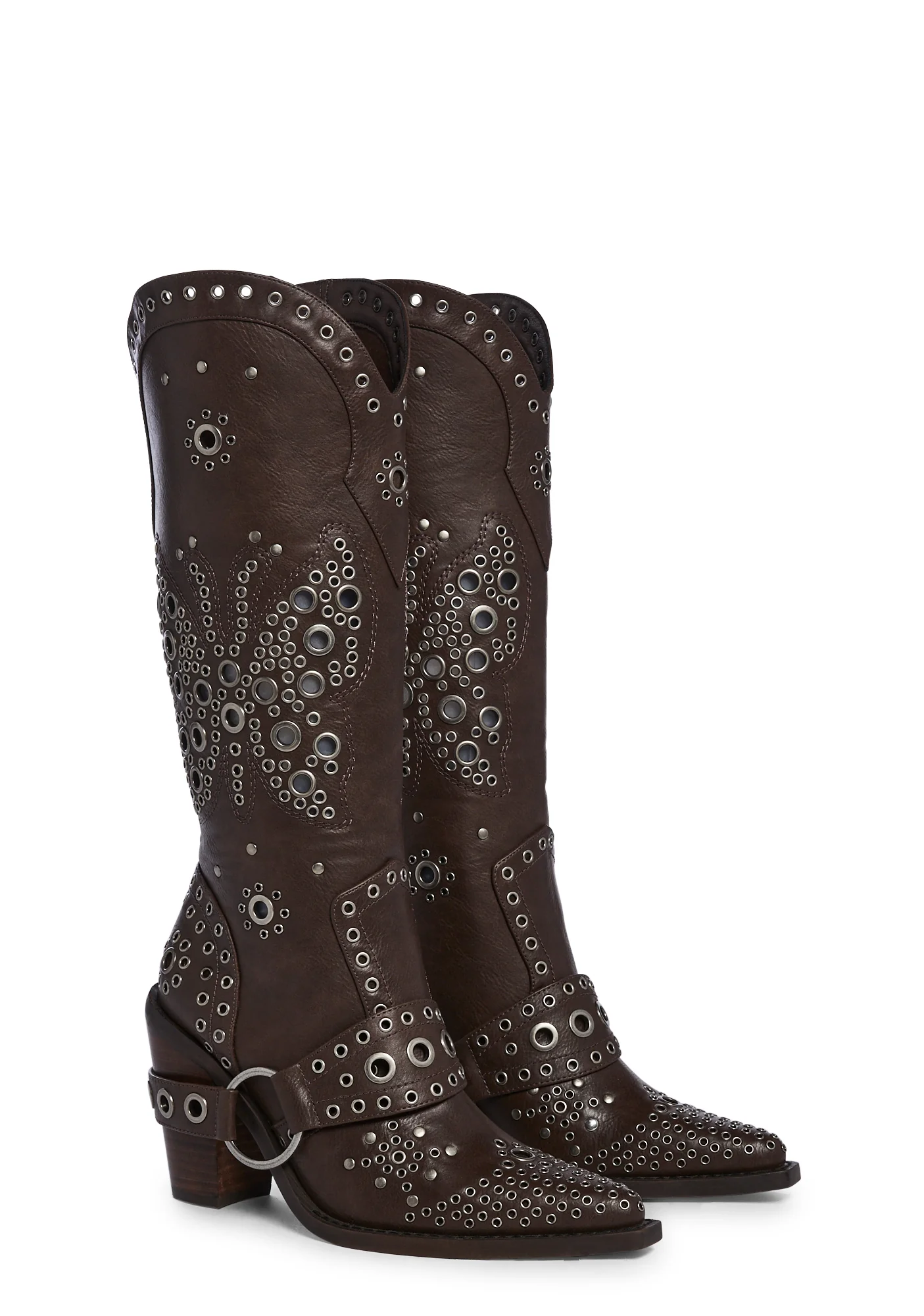 Flight Risk Cowboy Boots - Brown - Image 4