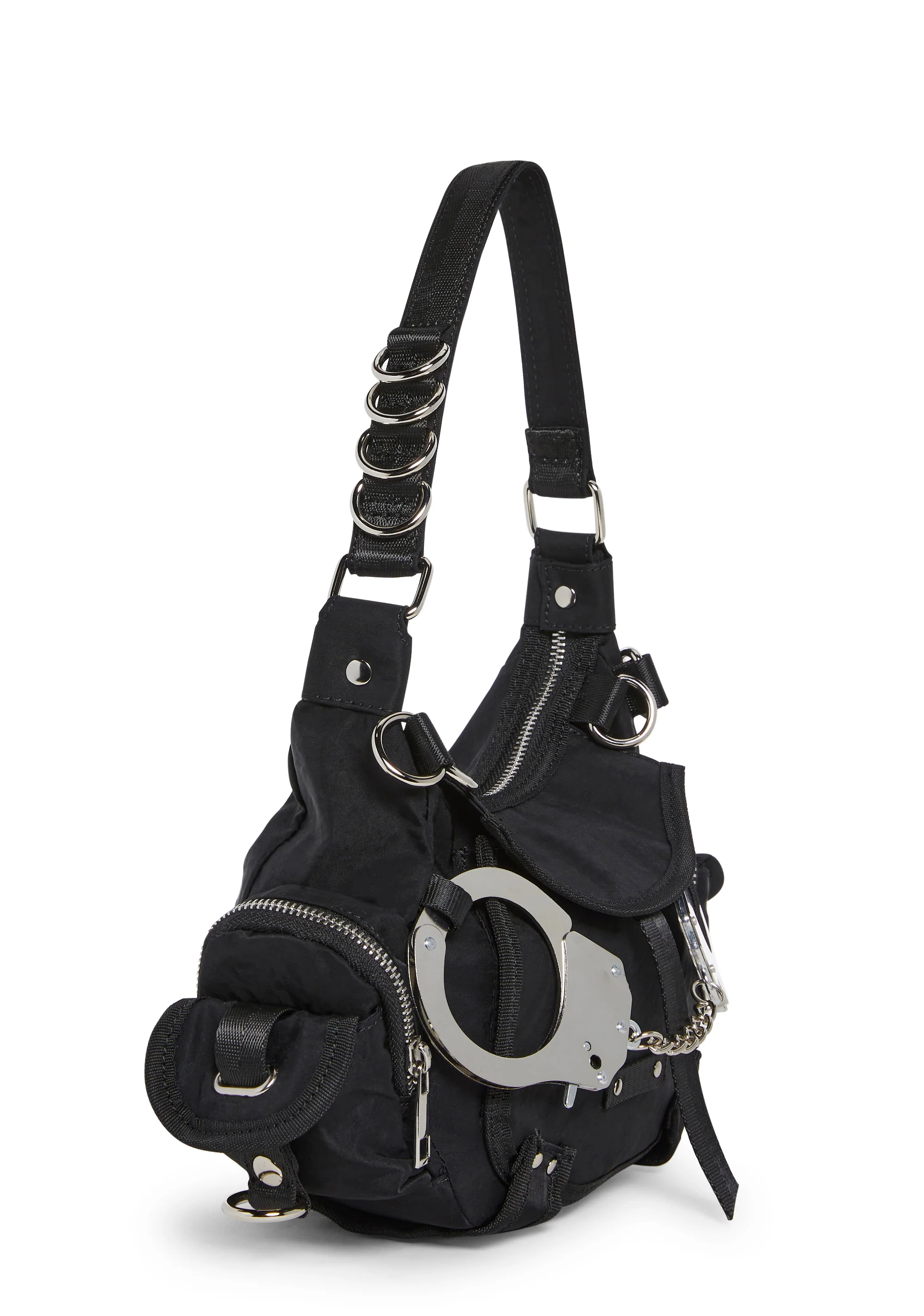 Chord Hand Cuff Shoulder Bag - Image 3