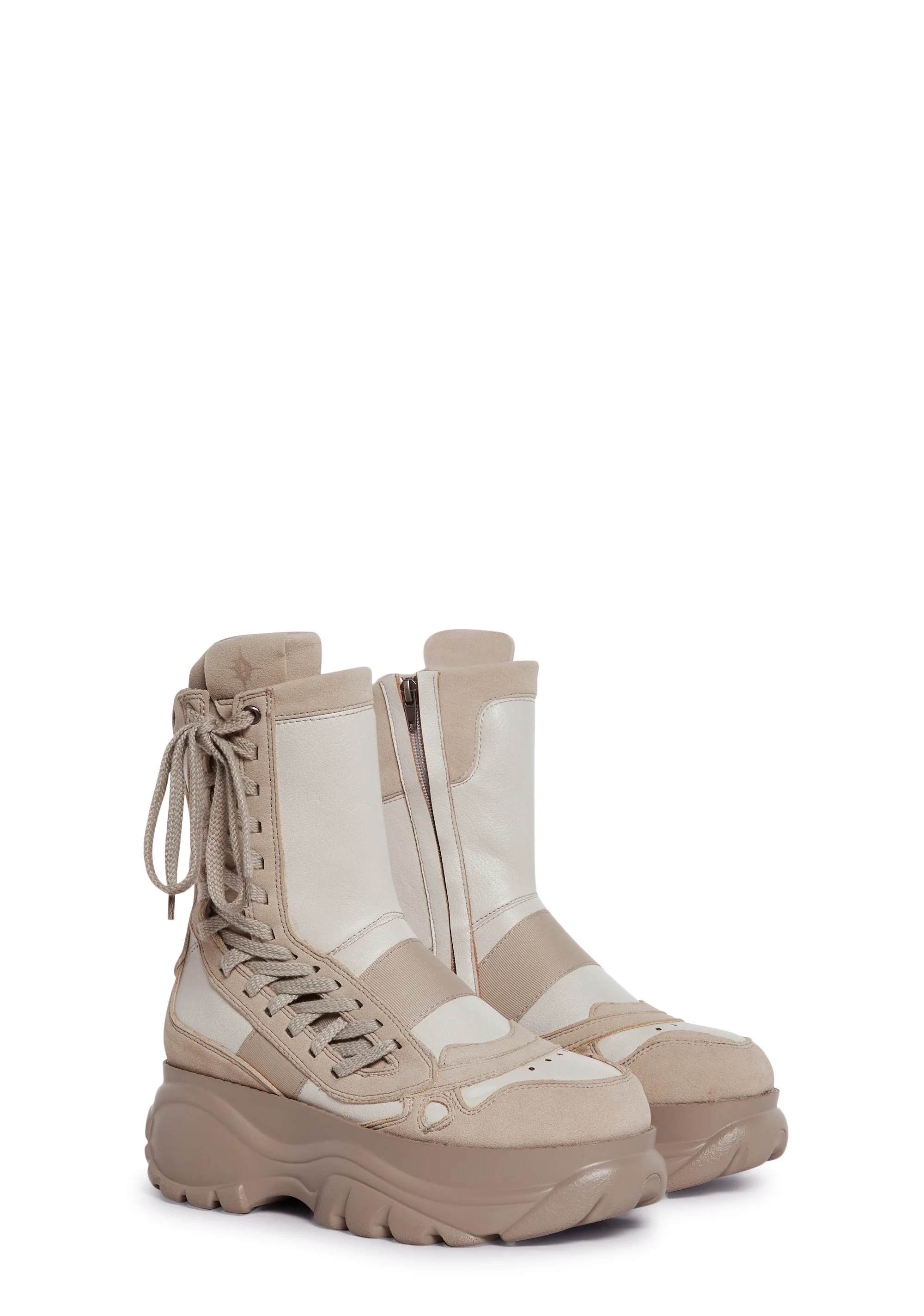 Chord Sneaker Boots - Image 3