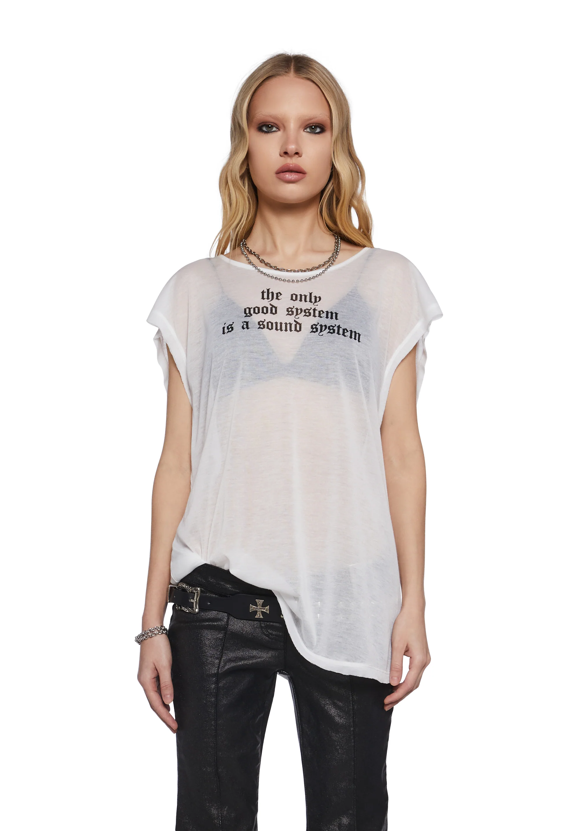 Chord Sound System Graphic Tee - Image 6