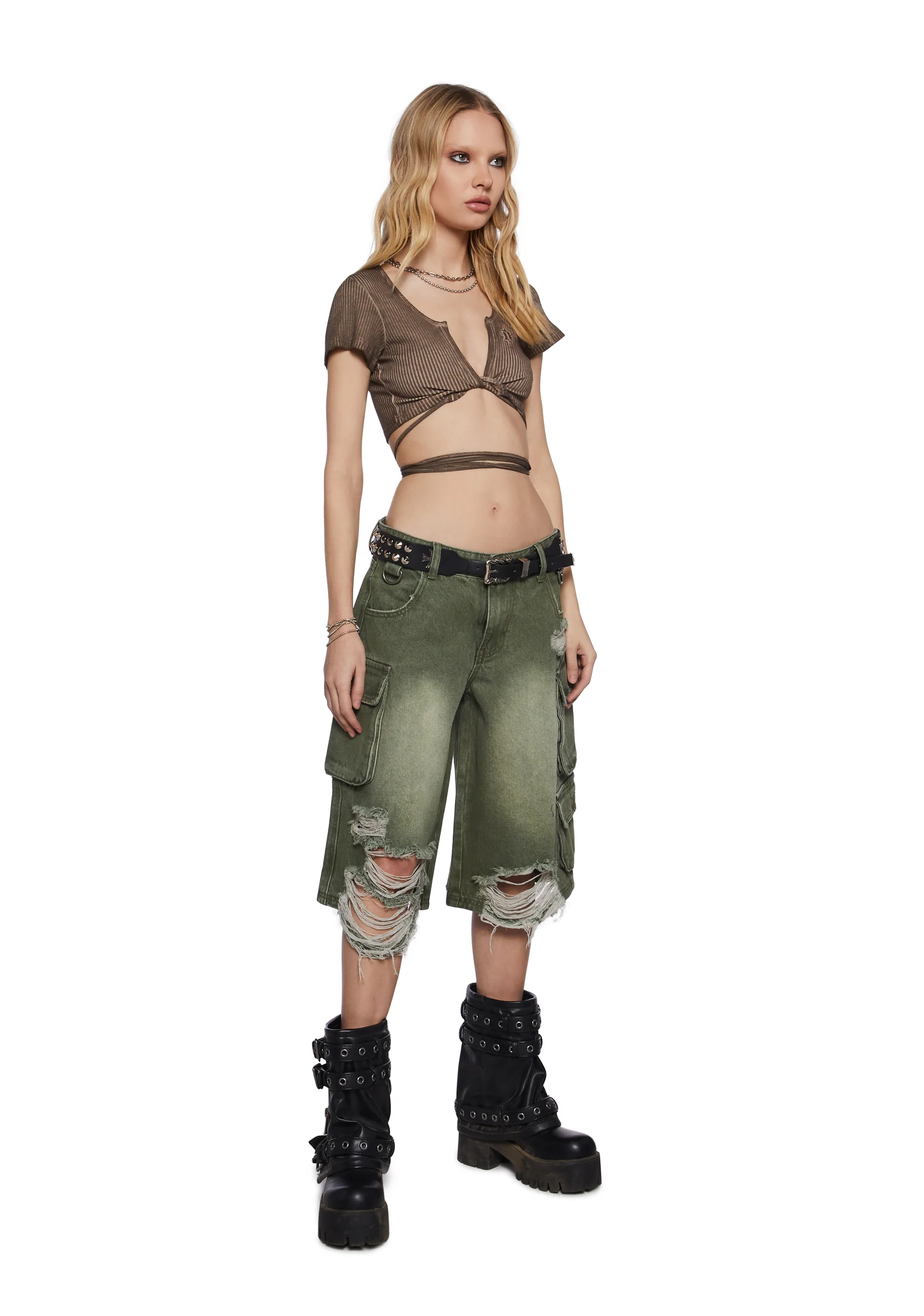 Chord Twist Wrap Top - Image 2