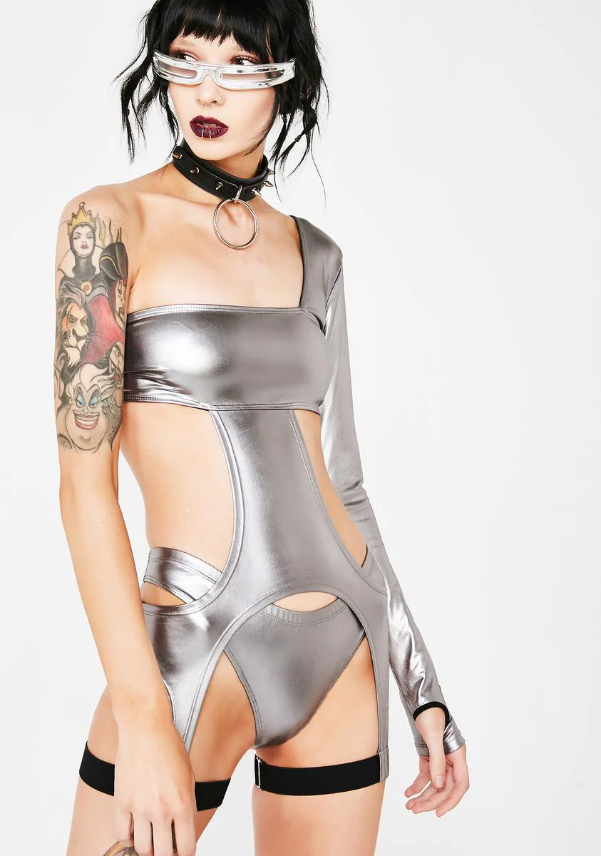 Chrome Obscura Inferno Cutout Bodysuit - Image 2
