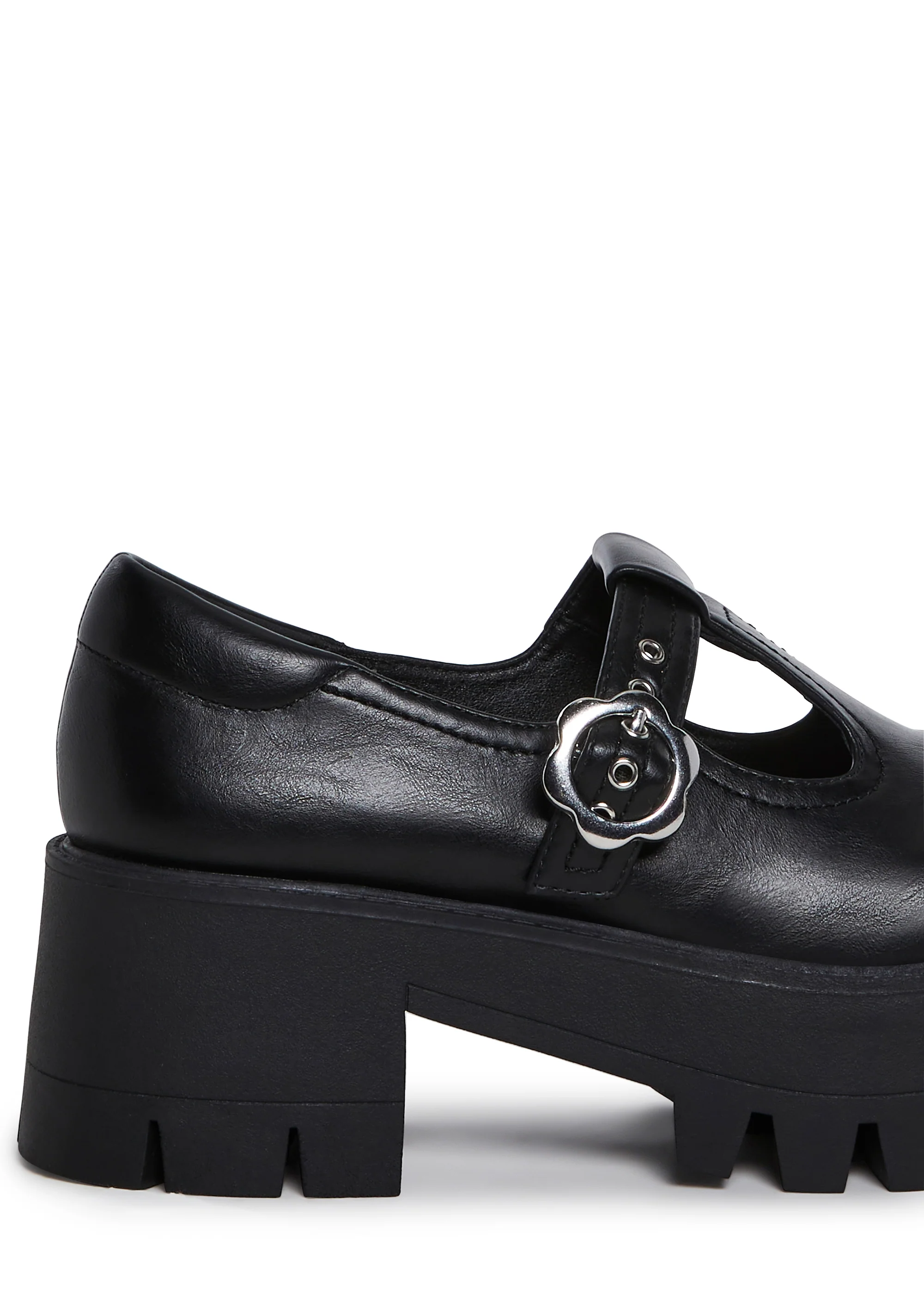 Playful Prelude Platform Mary Janes - Black - Image 2