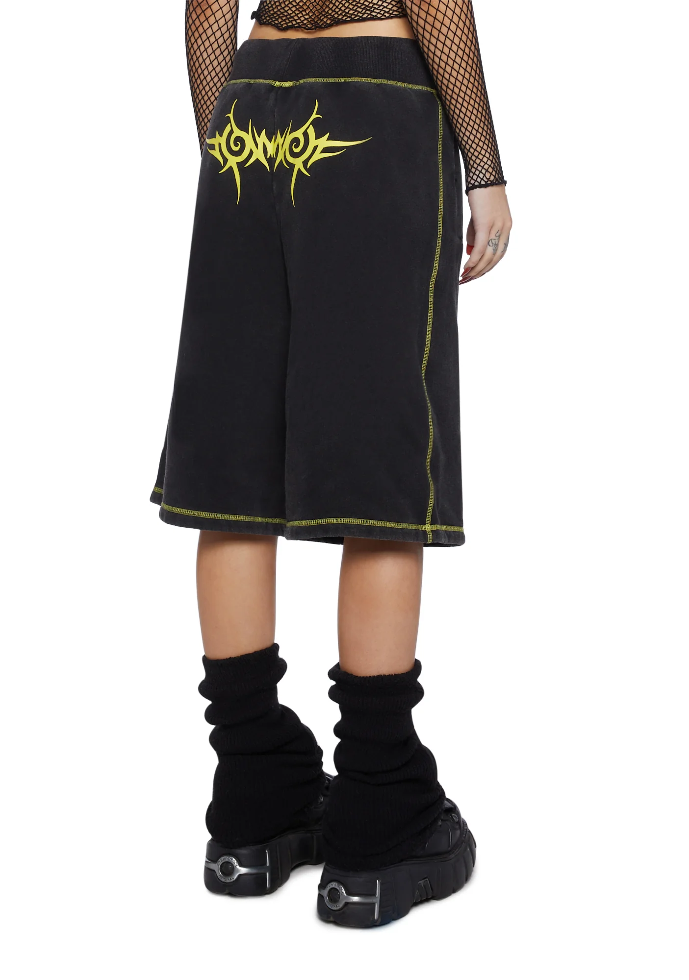 Ciphered Up Knit Shorts - Image 4