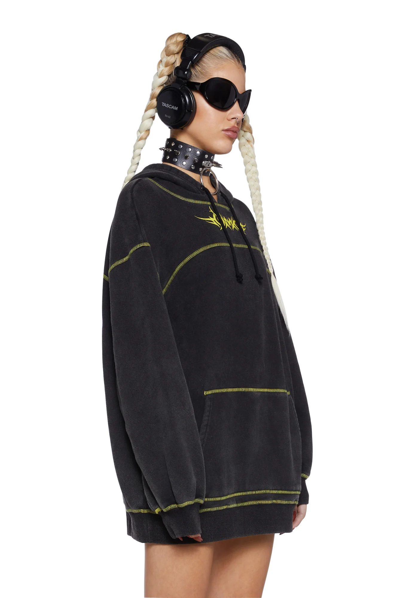 Ciphered Up Oversized Hoodie - Image 3