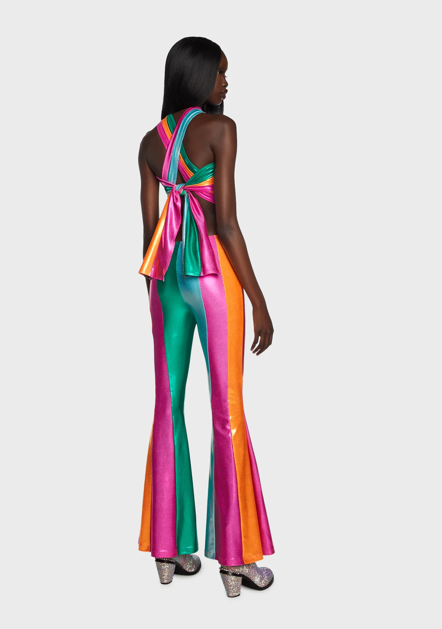 Circus Striped Jumpsuit - Image 4
