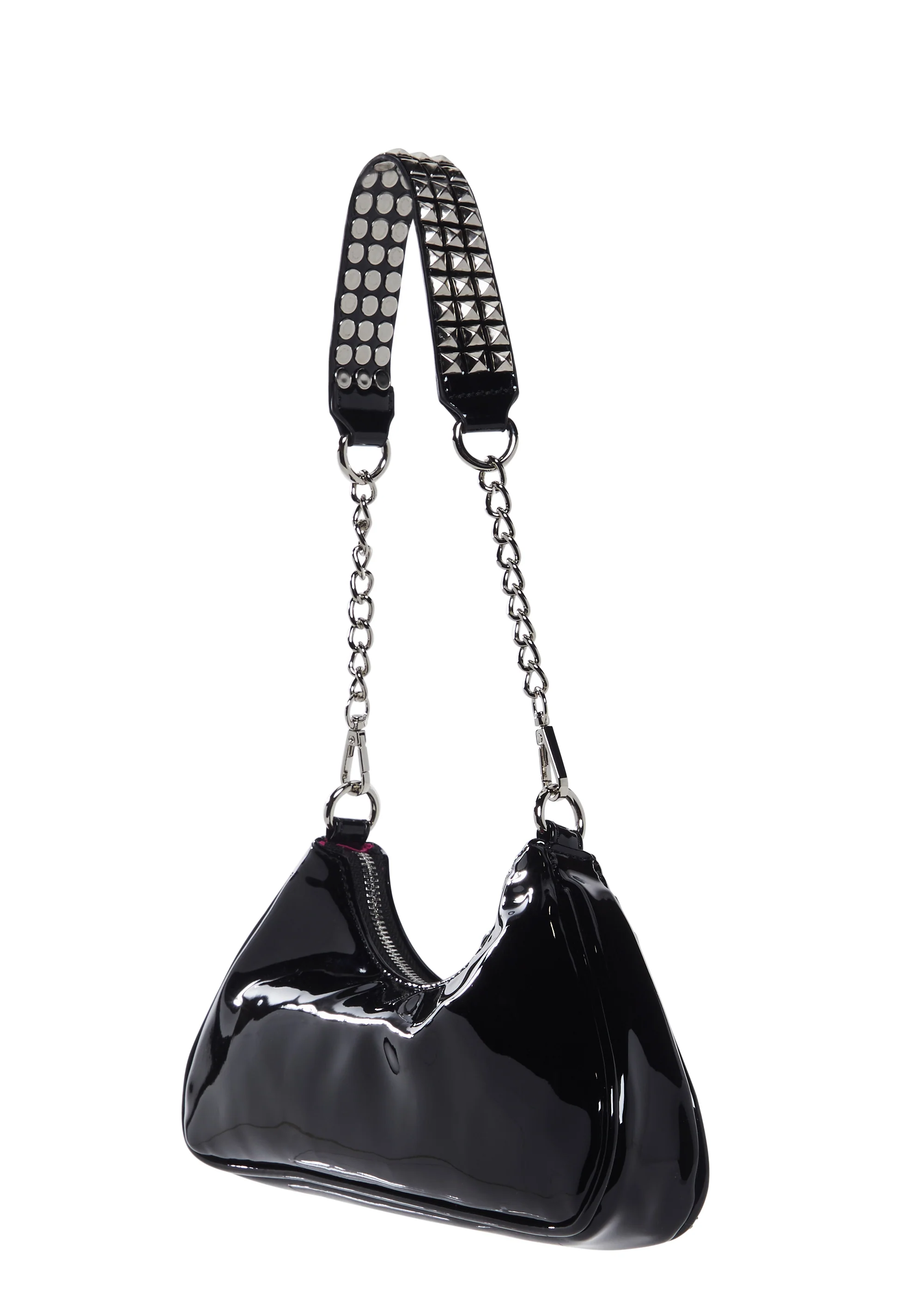 Ciska Brass Knuckle Shoulder Bag - Image 4