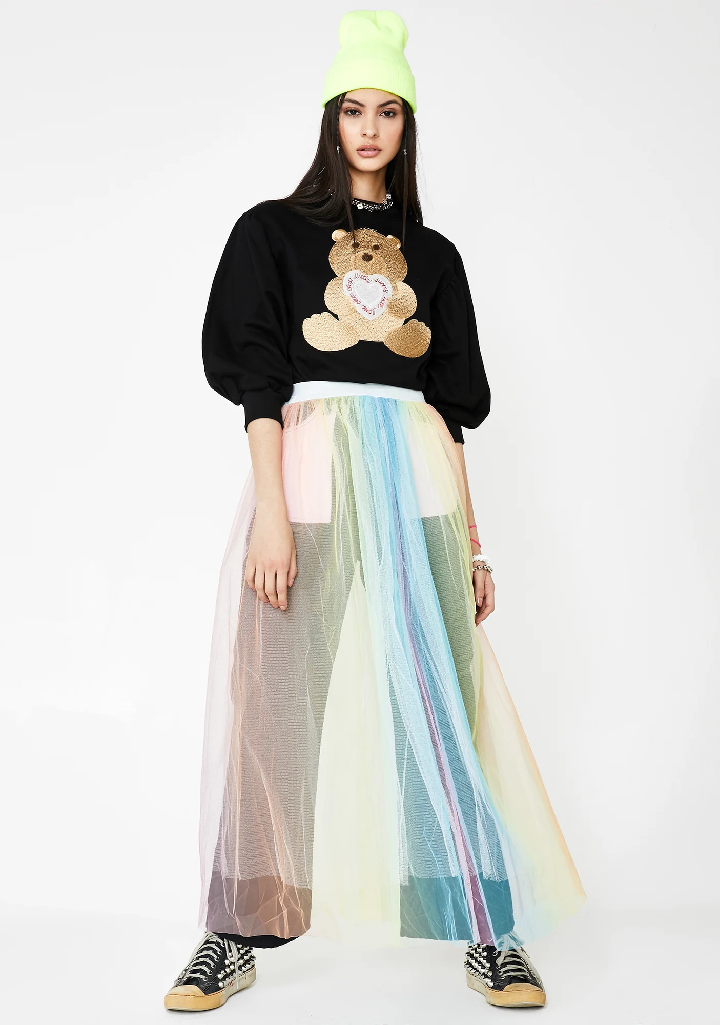 Clap Clap Bear Stitch Sweater - Image 3