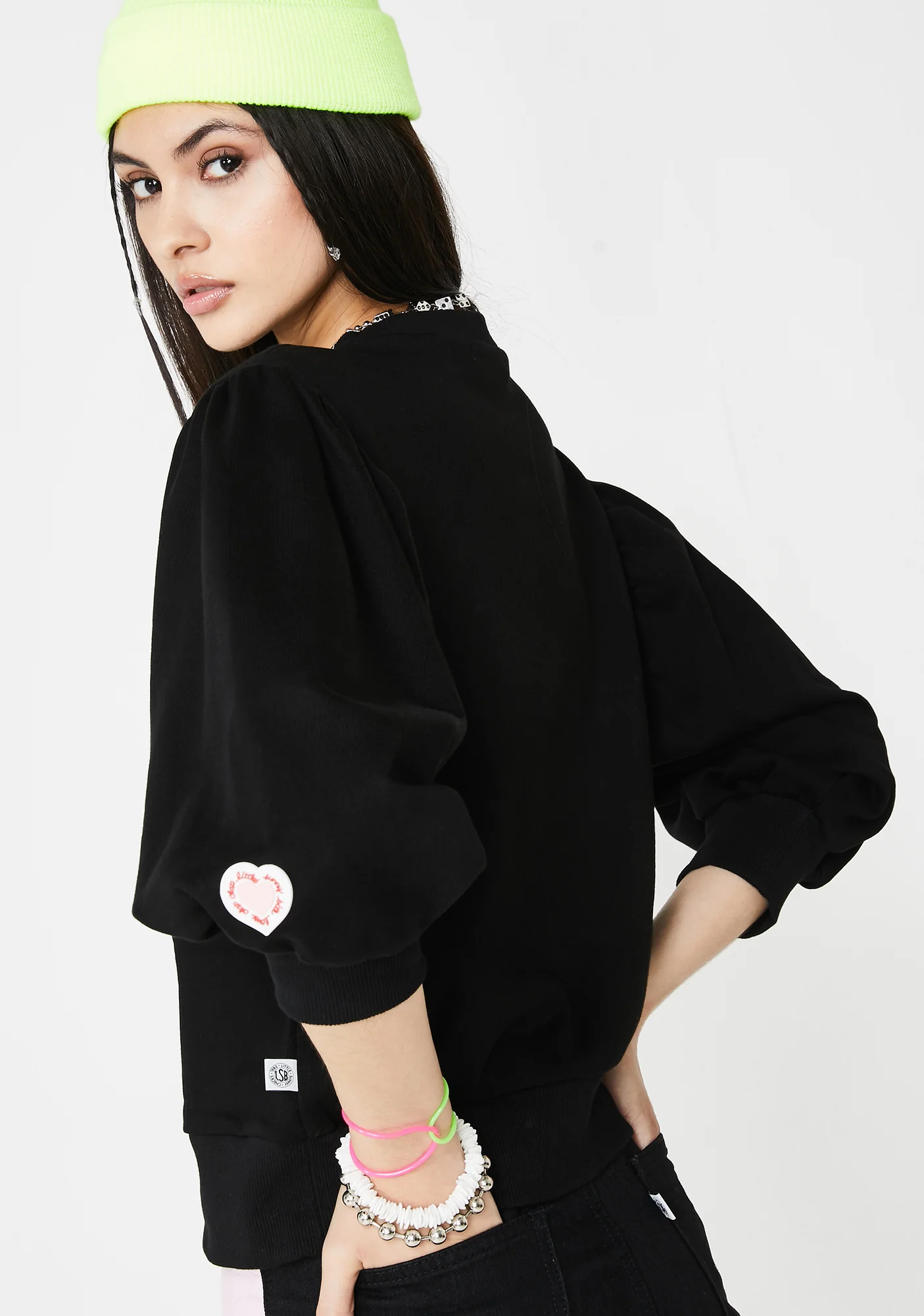 Clap Clap Bear Stitch Sweater - Image 4