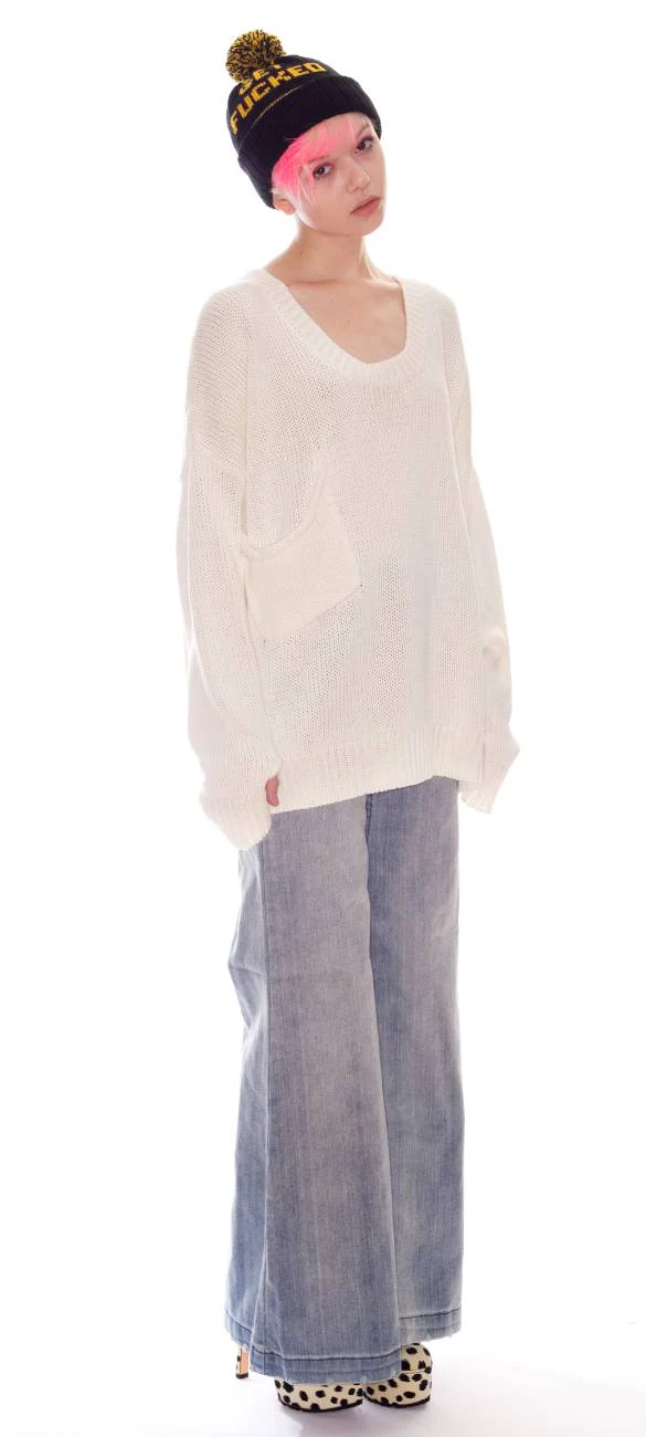 Classic Chunky Knit Jumper - Image 3