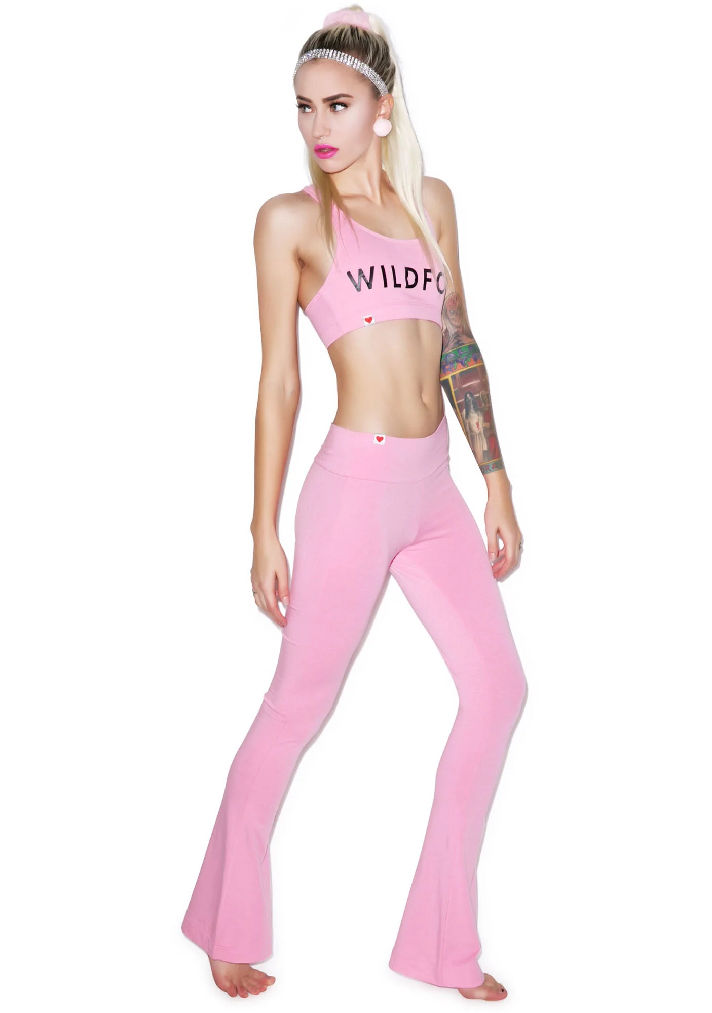 Classic Fox Perfect Yoga Pants - Black - Image 5