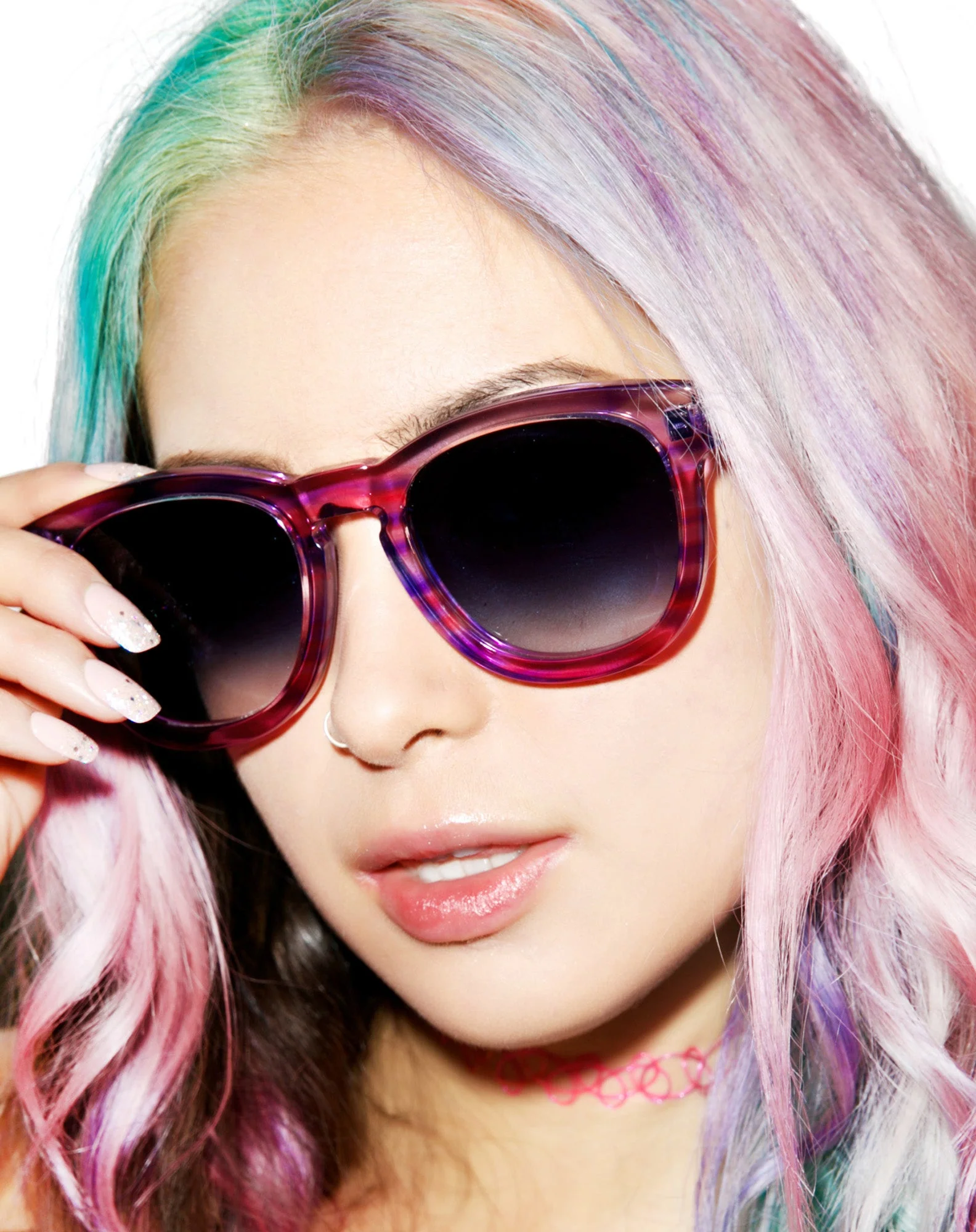 Classic Fox Sunglasses - Red - Image 32