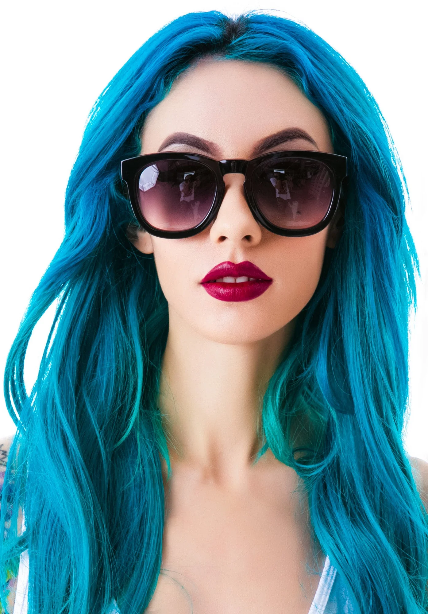Classic Fox Sunglasses - Tortoise - Image 42