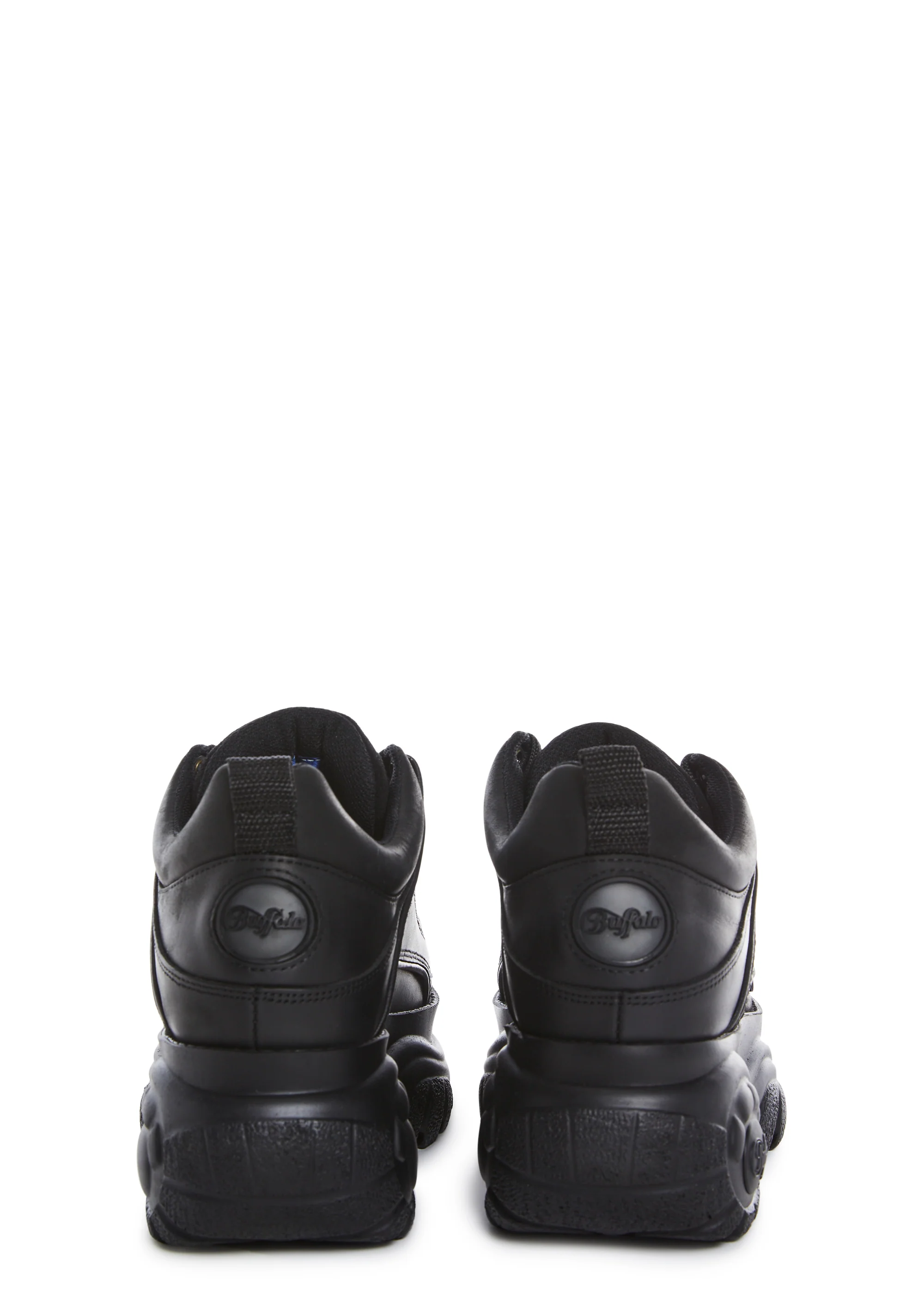 Classic Low Leather Sneakers - Black - Image 4