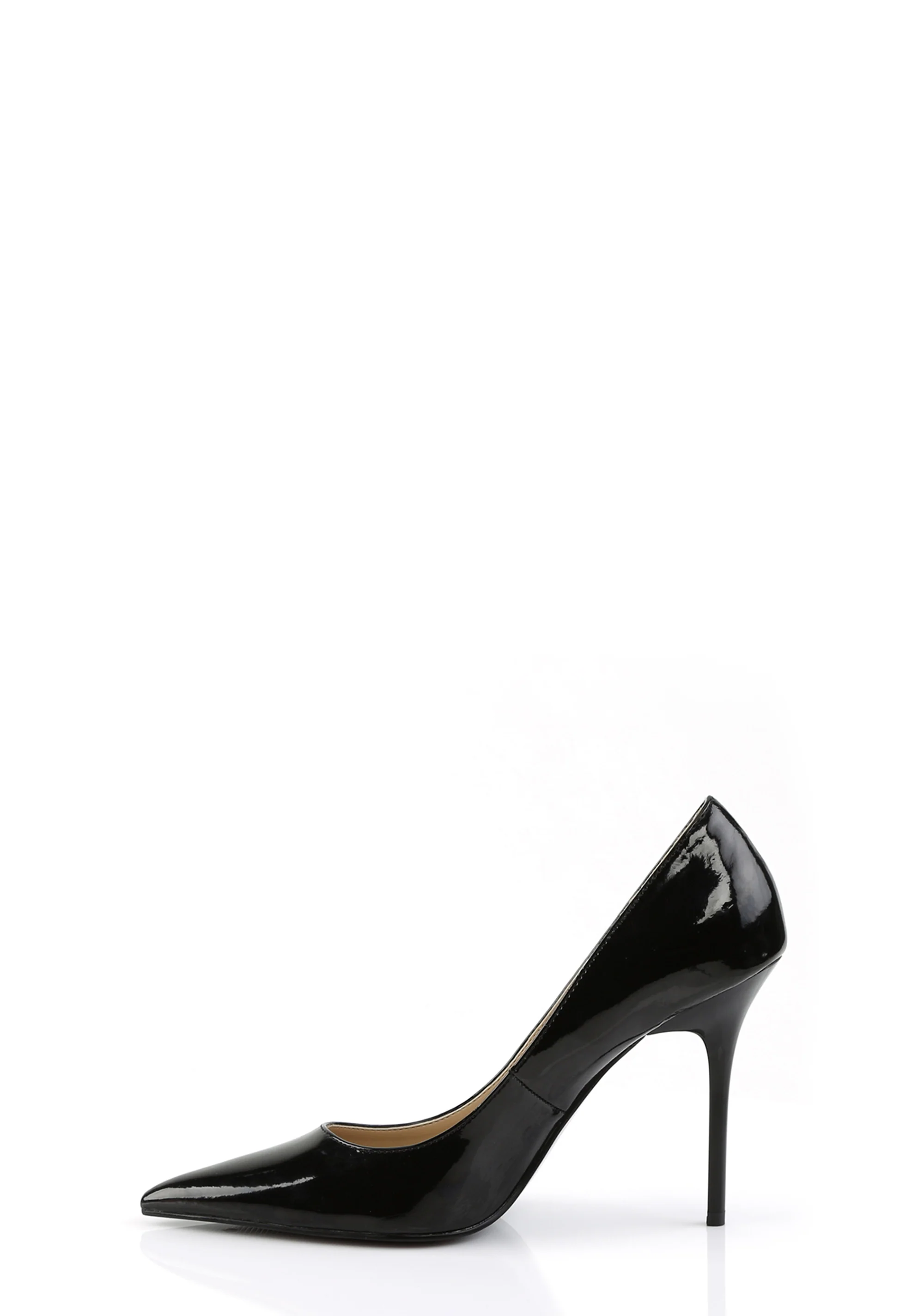 Classique-20 Pointed-Toe Pump-Black - Image 2