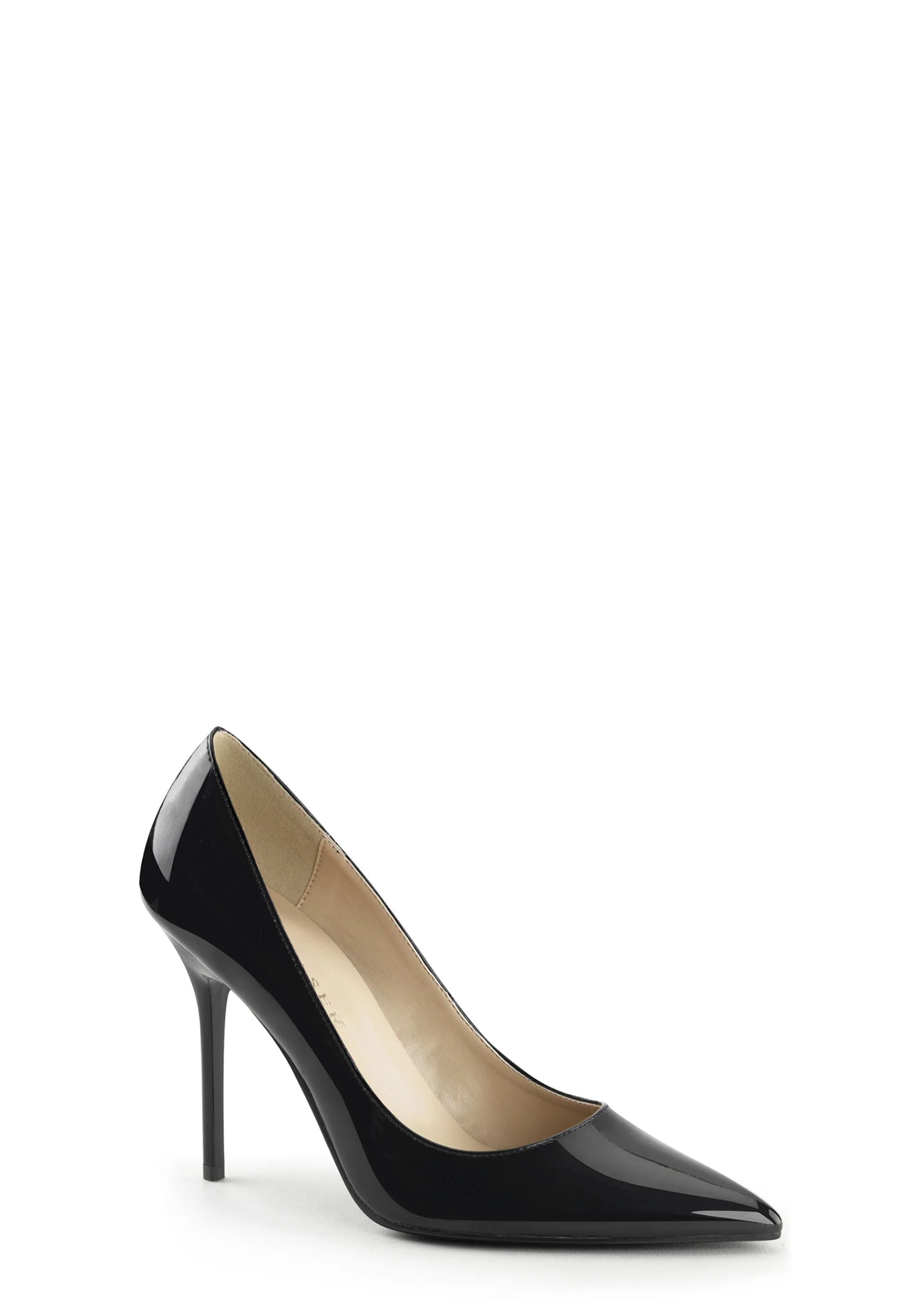 Classique-20 Pointed-Toe Pump-Black - Image 5