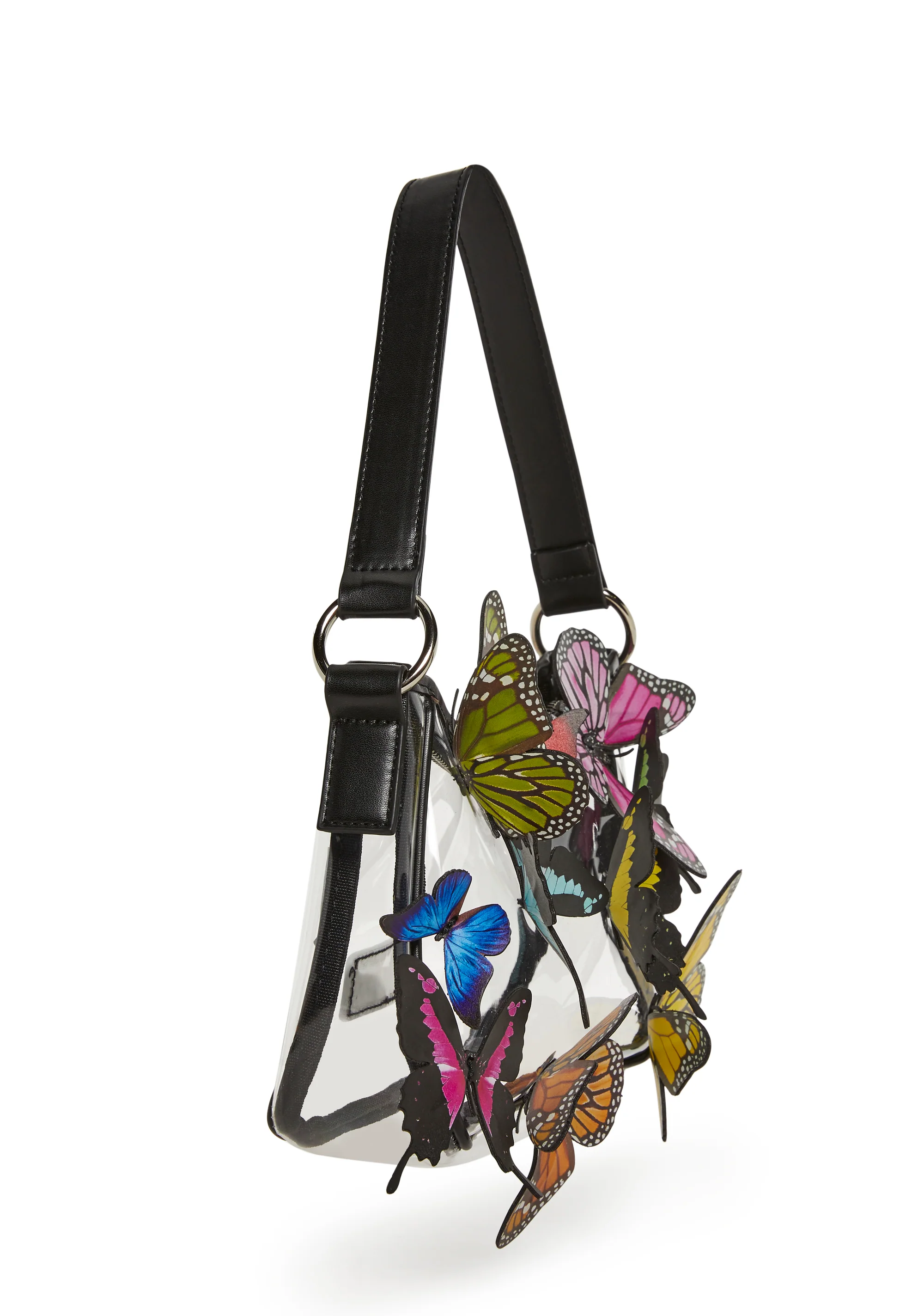 Kaleidoscope Vision Shoulder Bag - Clear - Image 3