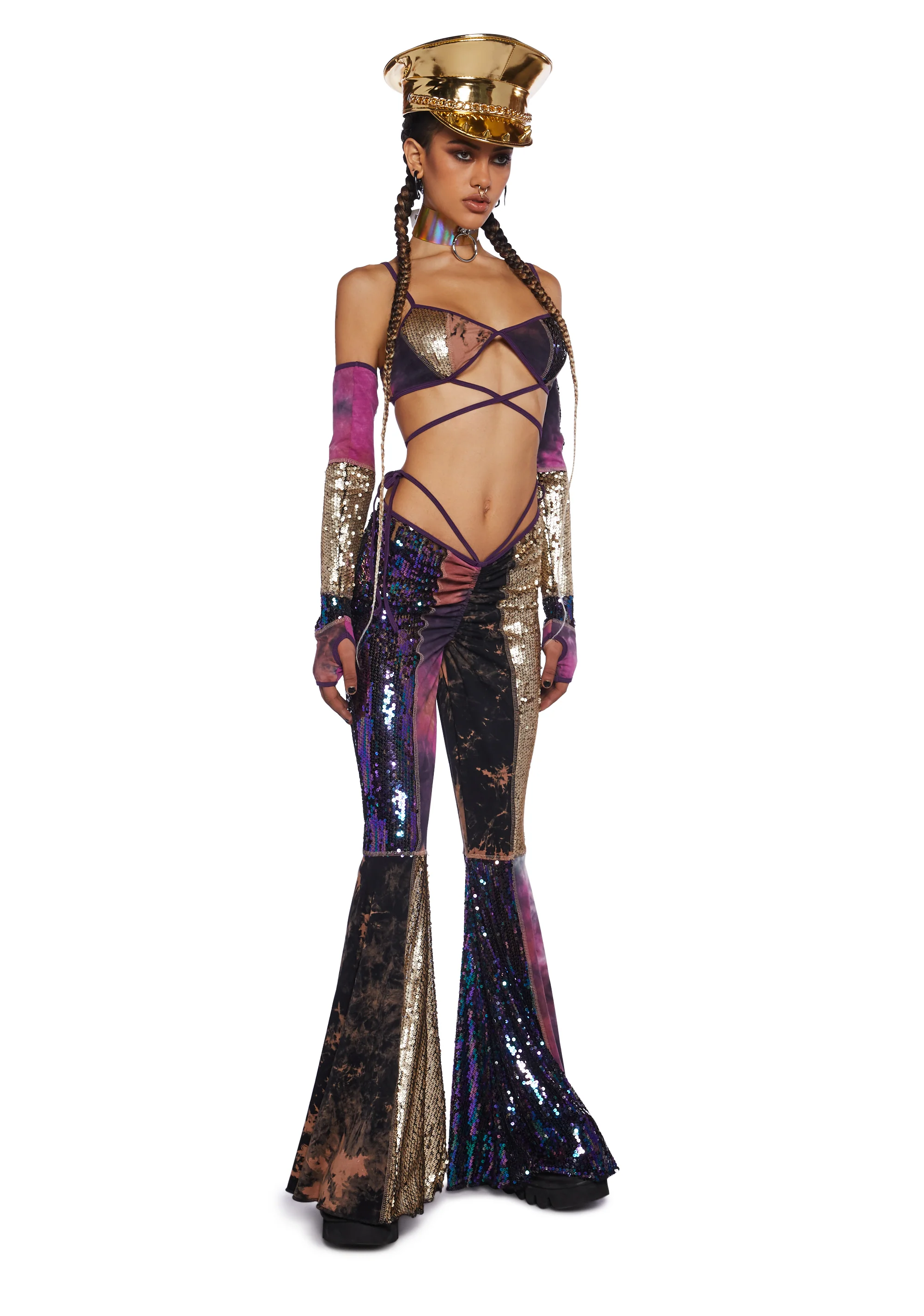 Clear Curiosity Flare Pants - Image 2