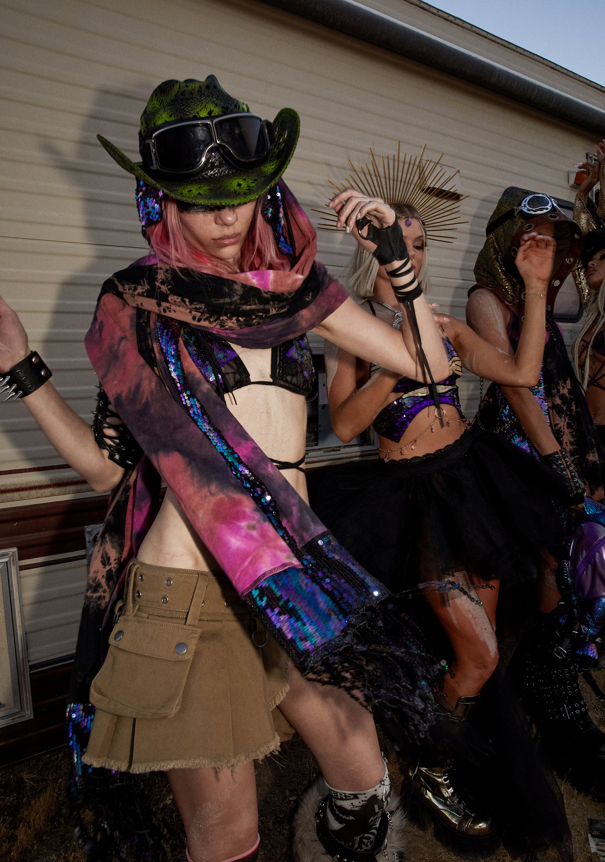 Clear Curiosity Scarf - Multi - Image 9