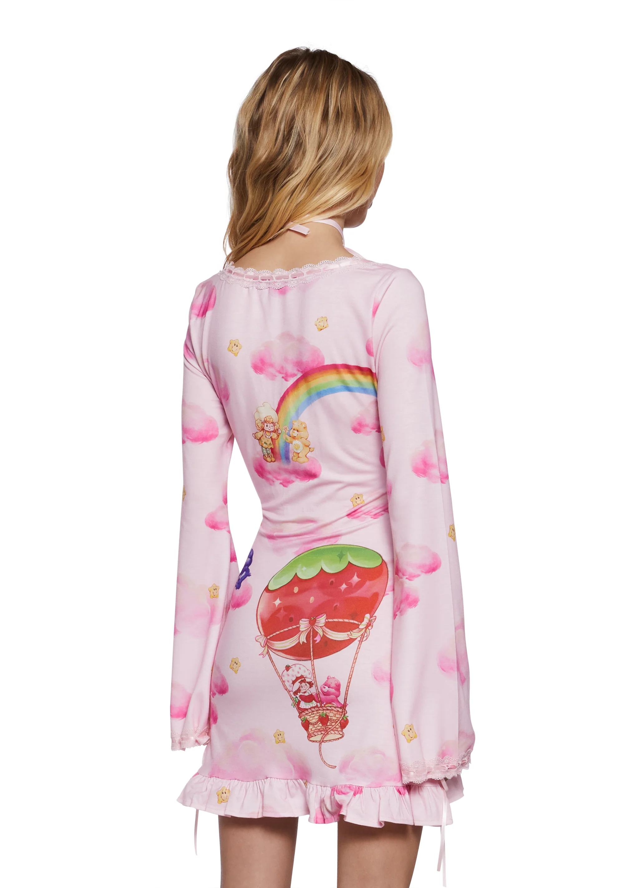 Clouds And Rainbows Mini Dress - Image 4