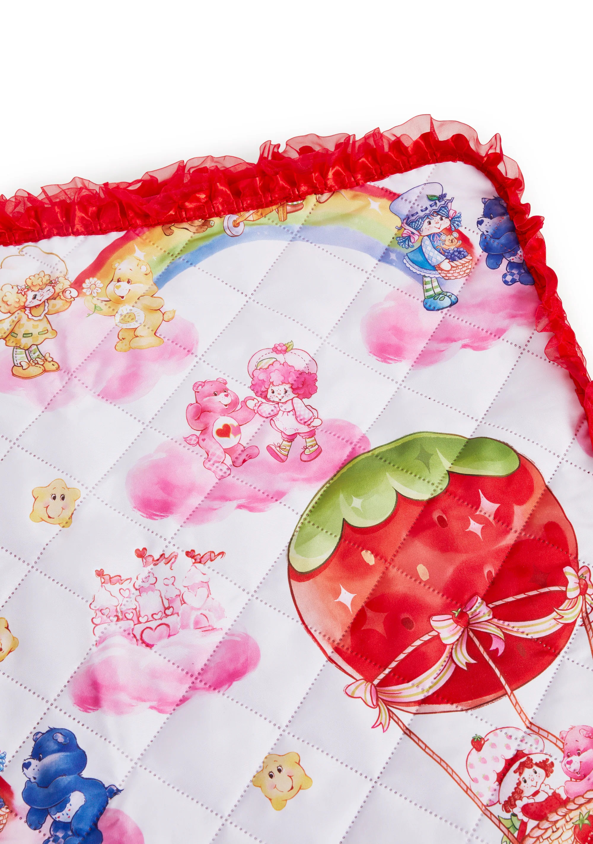 Clouds And Rainbows Picnic Blanket - Image 3
