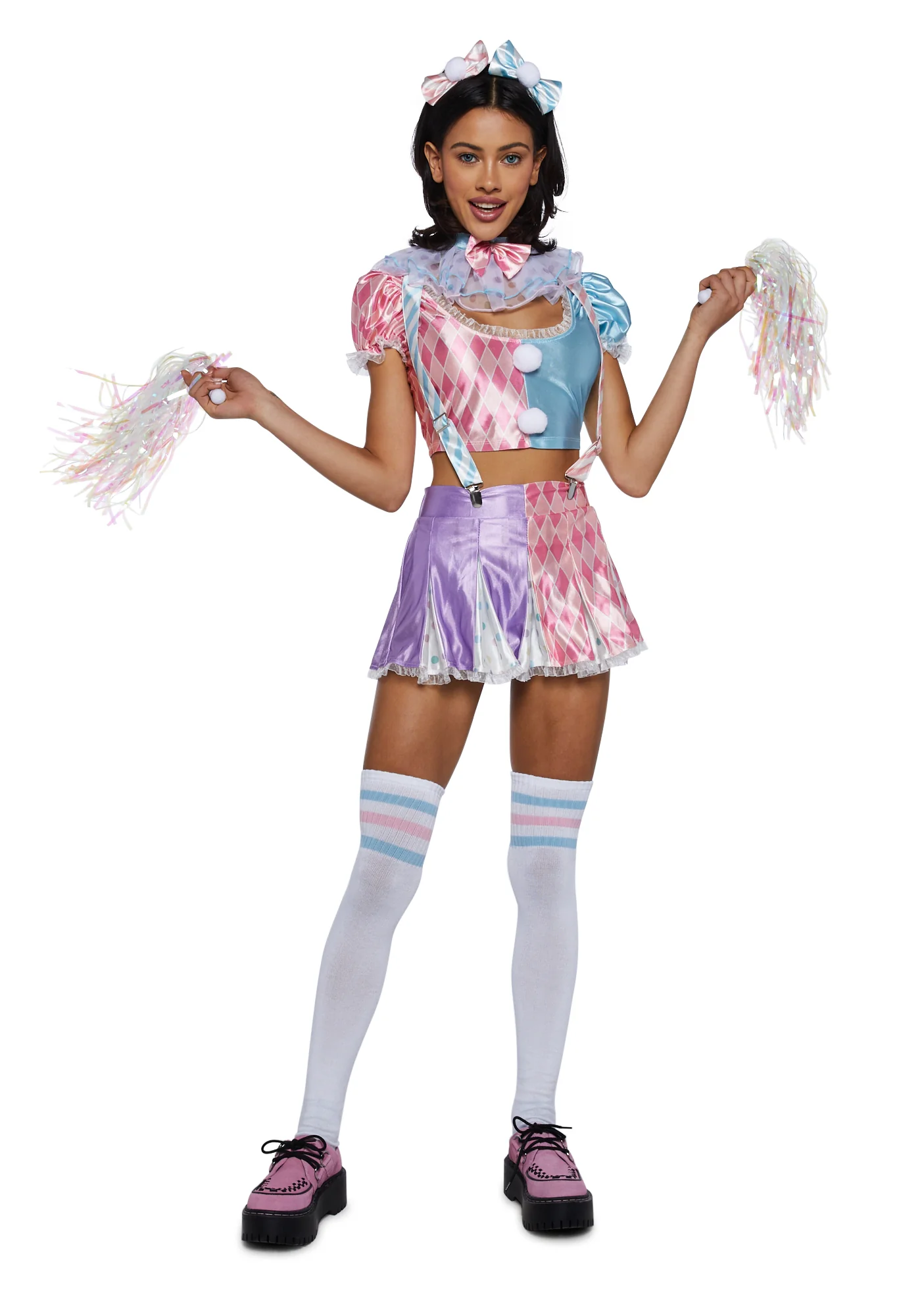 Clownin' Around Cheerleader Costume - Image 2