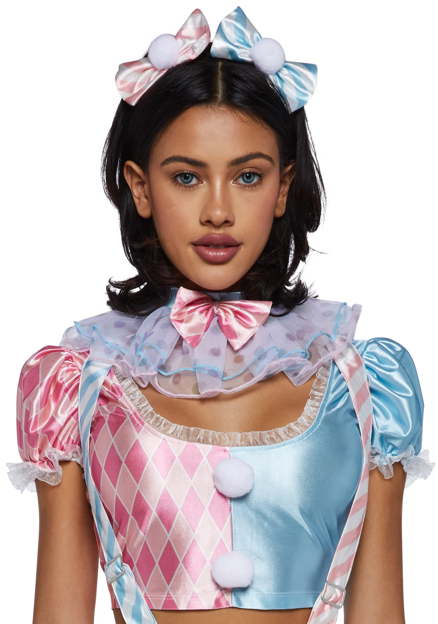 Clownin' Around Cheerleader Costume - Image 7
