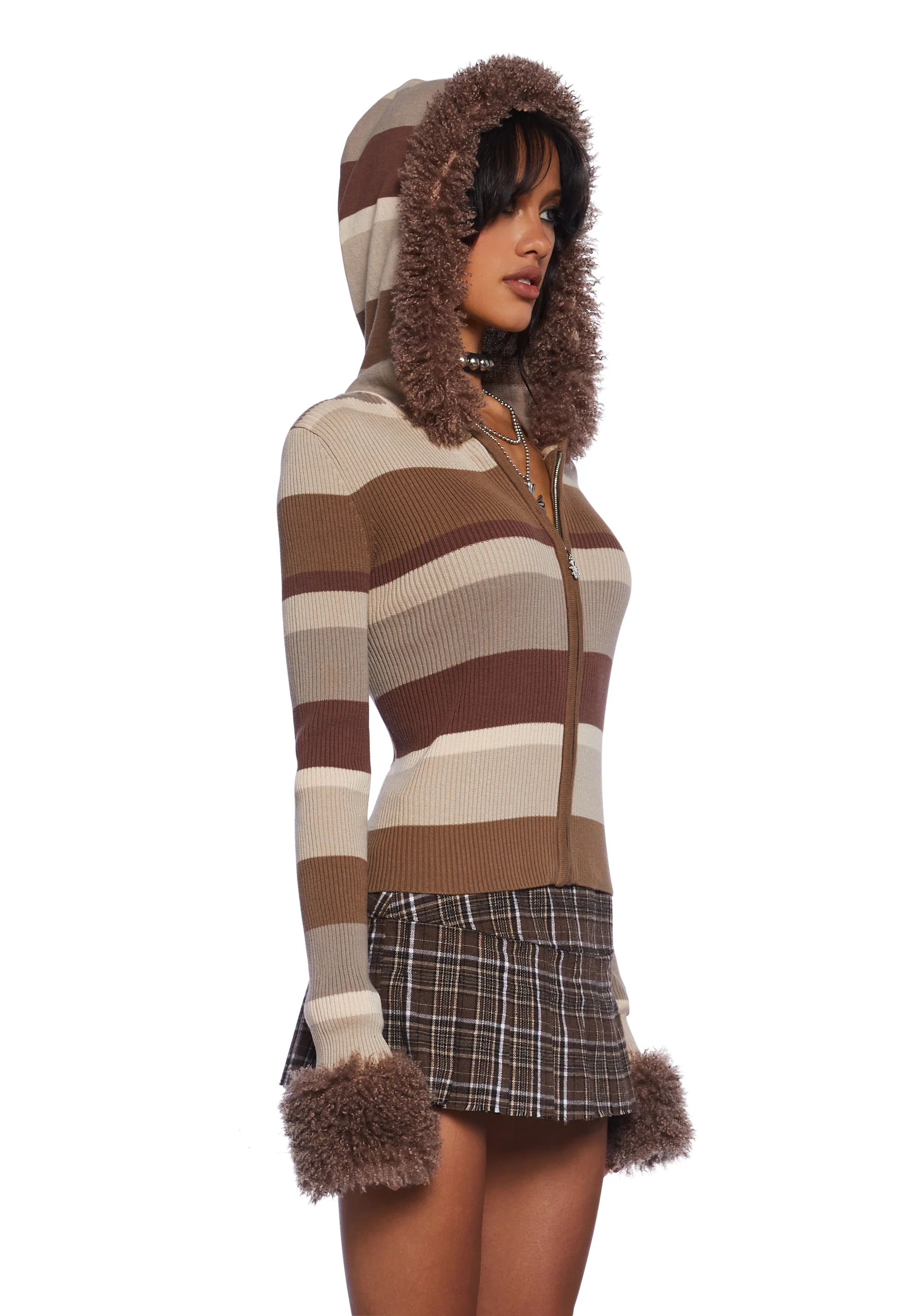 Coffeehouse Sessions Striped Cardigan - Image 3