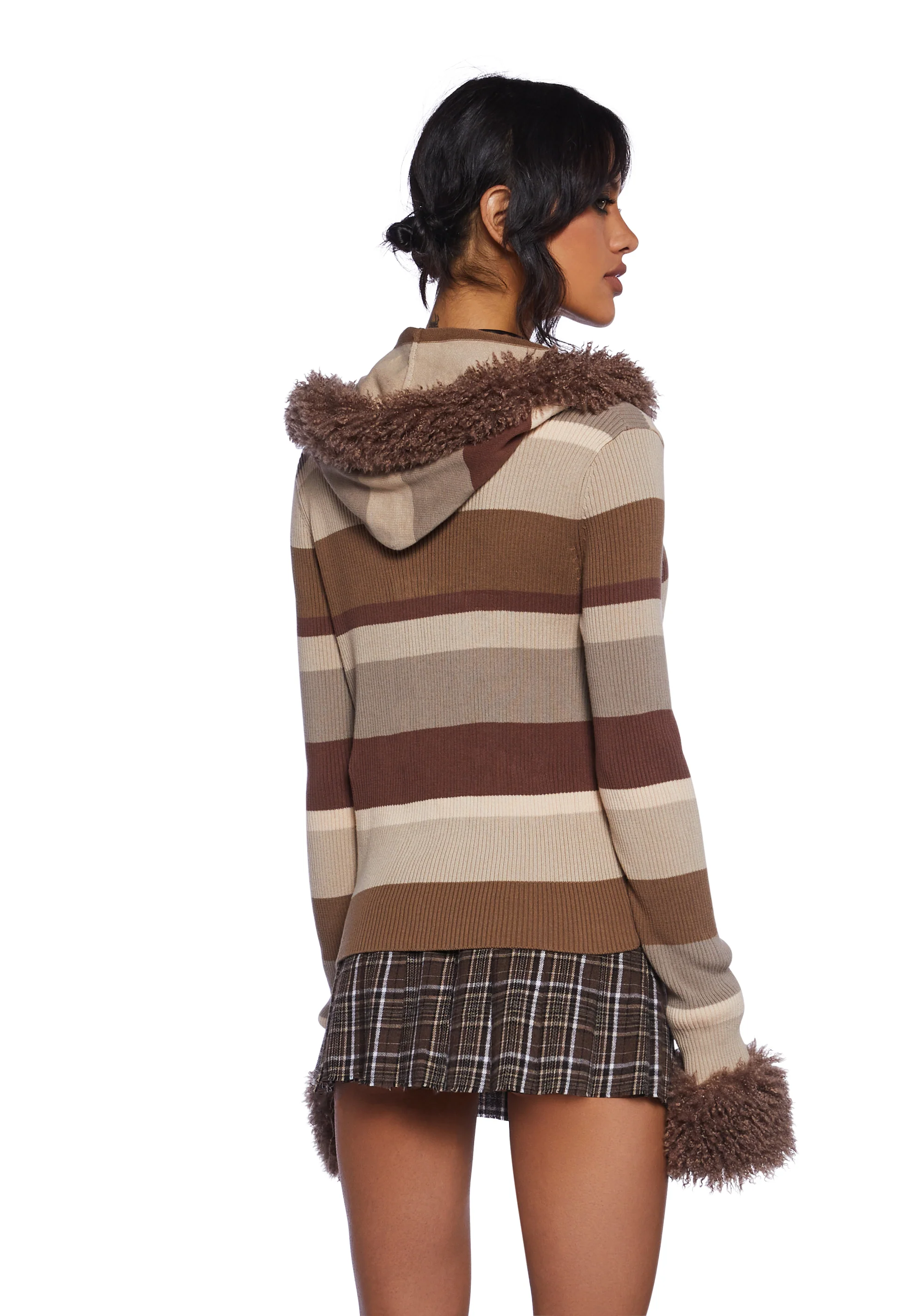 Coffeehouse Sessions Striped Cardigan - Image 4
