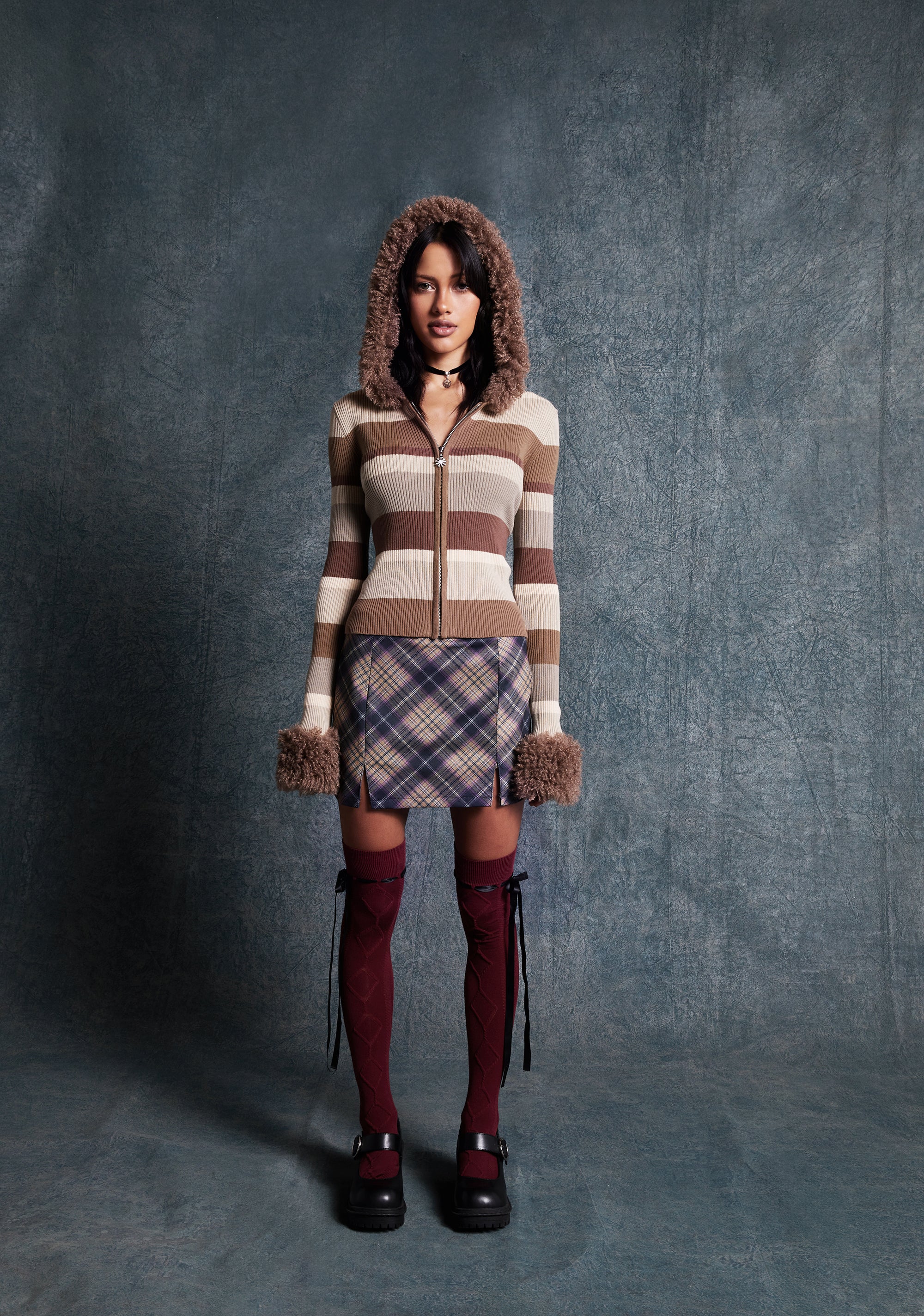 Coffeehouse Sessions Striped Cardigan - Image 6