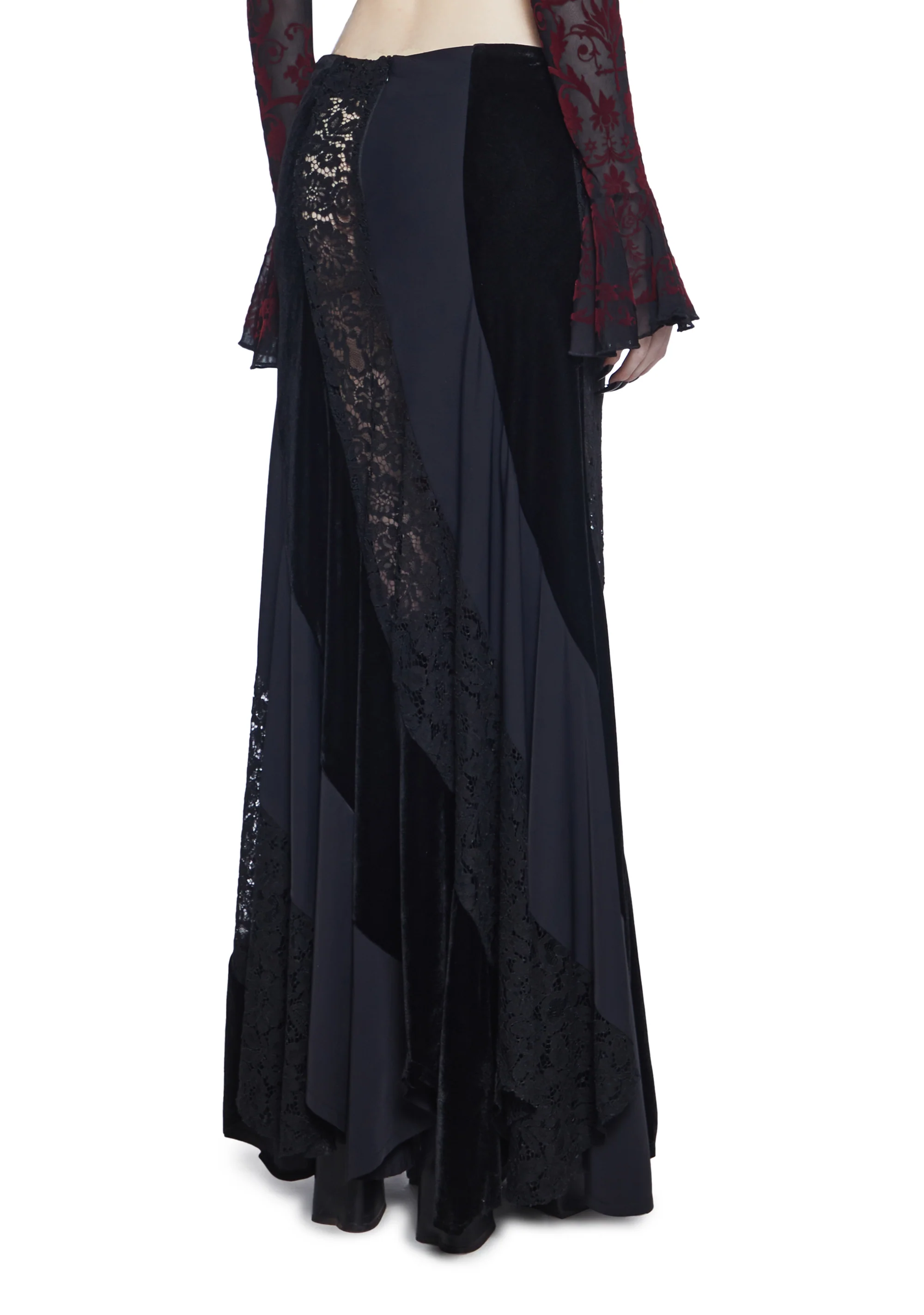 Coffin Dreams Maxi Skirt - Image 4