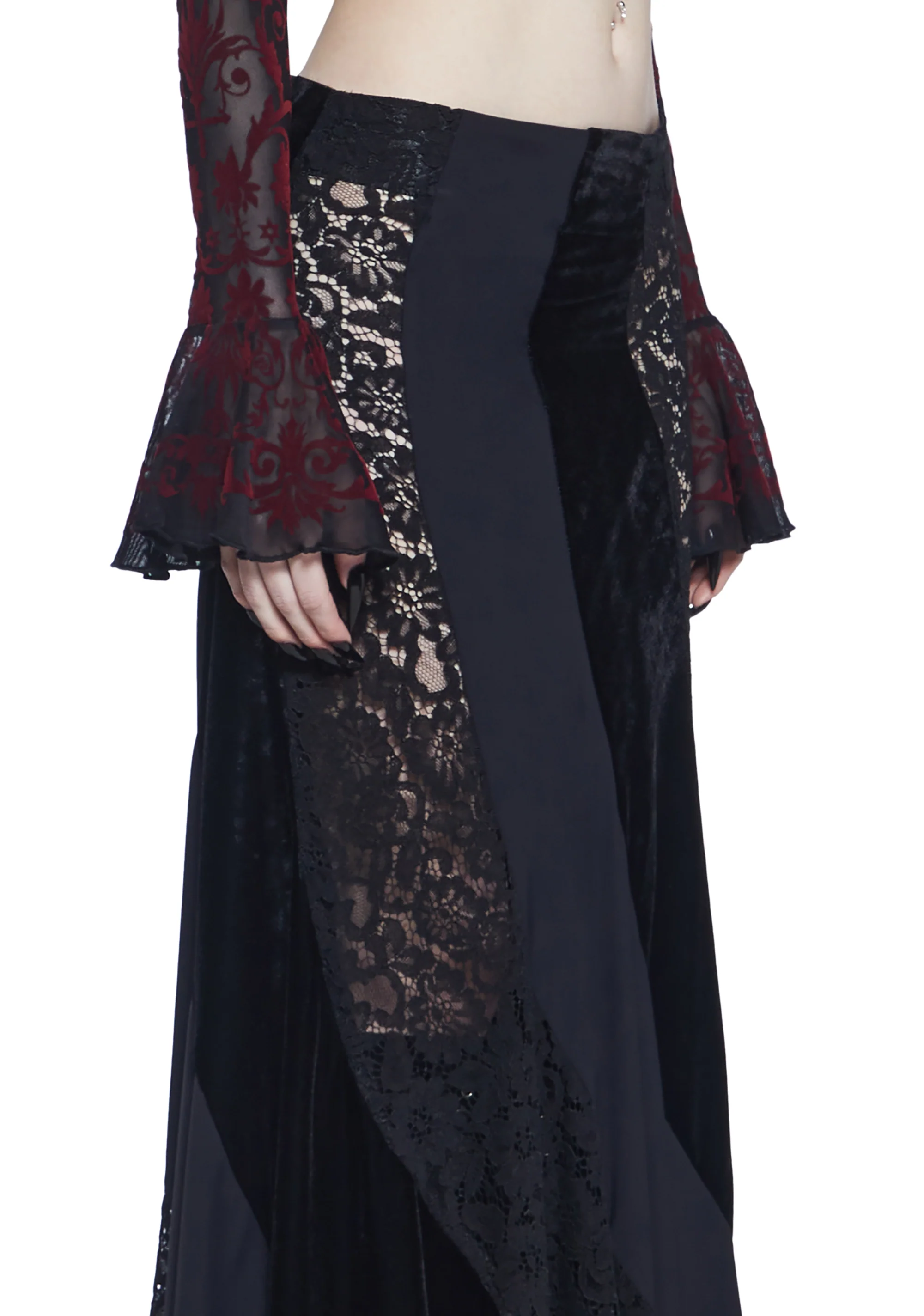 Coffin Dreams Maxi Skirt - Image 5