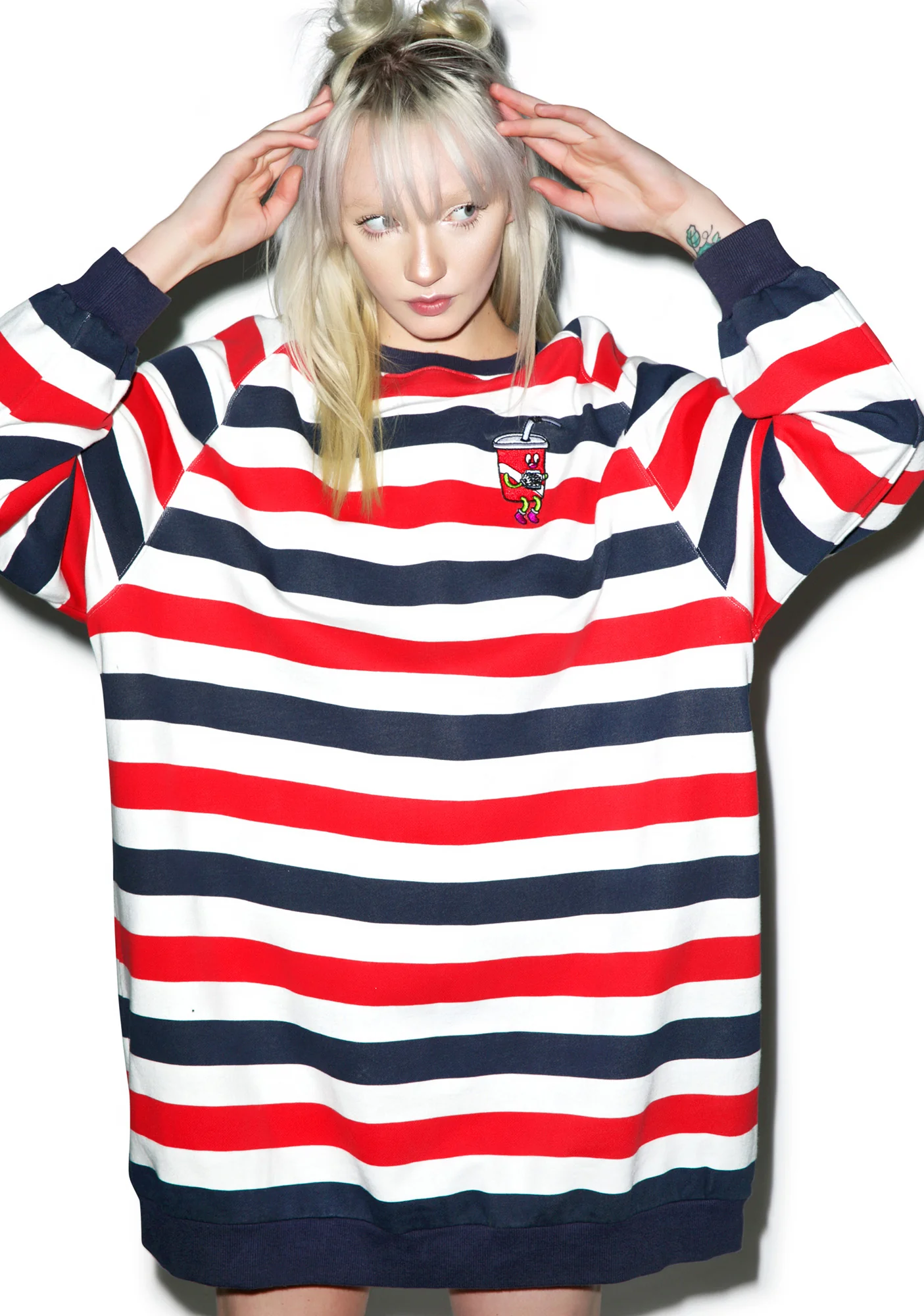 Cola Stripe Sweatshirt - Image 2