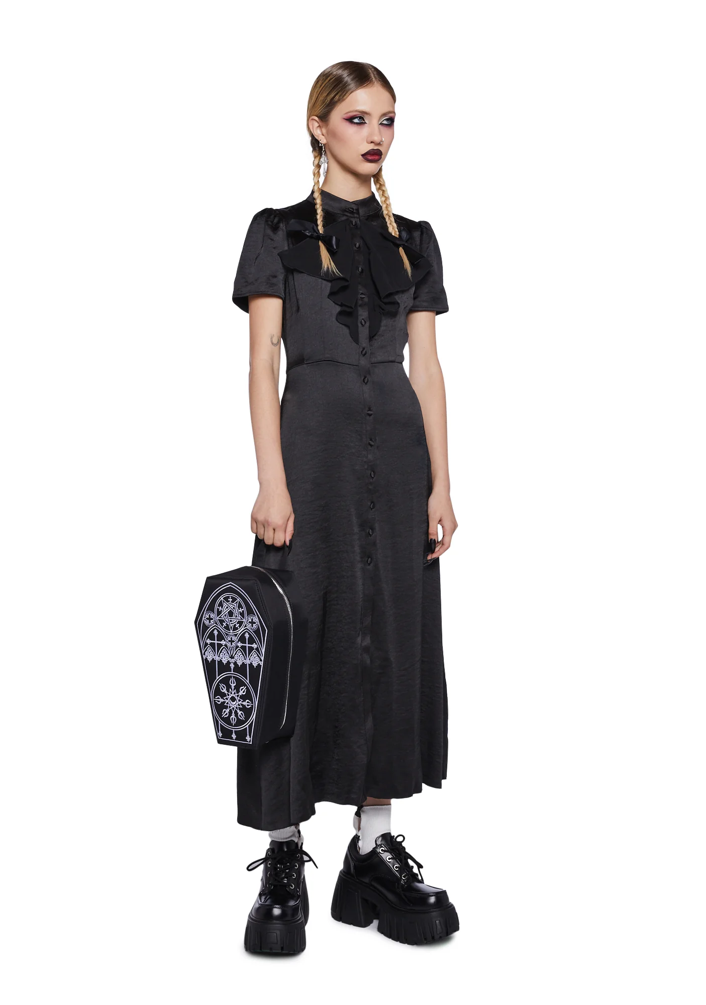 Cold Gaze Midi Dress - Image 5
