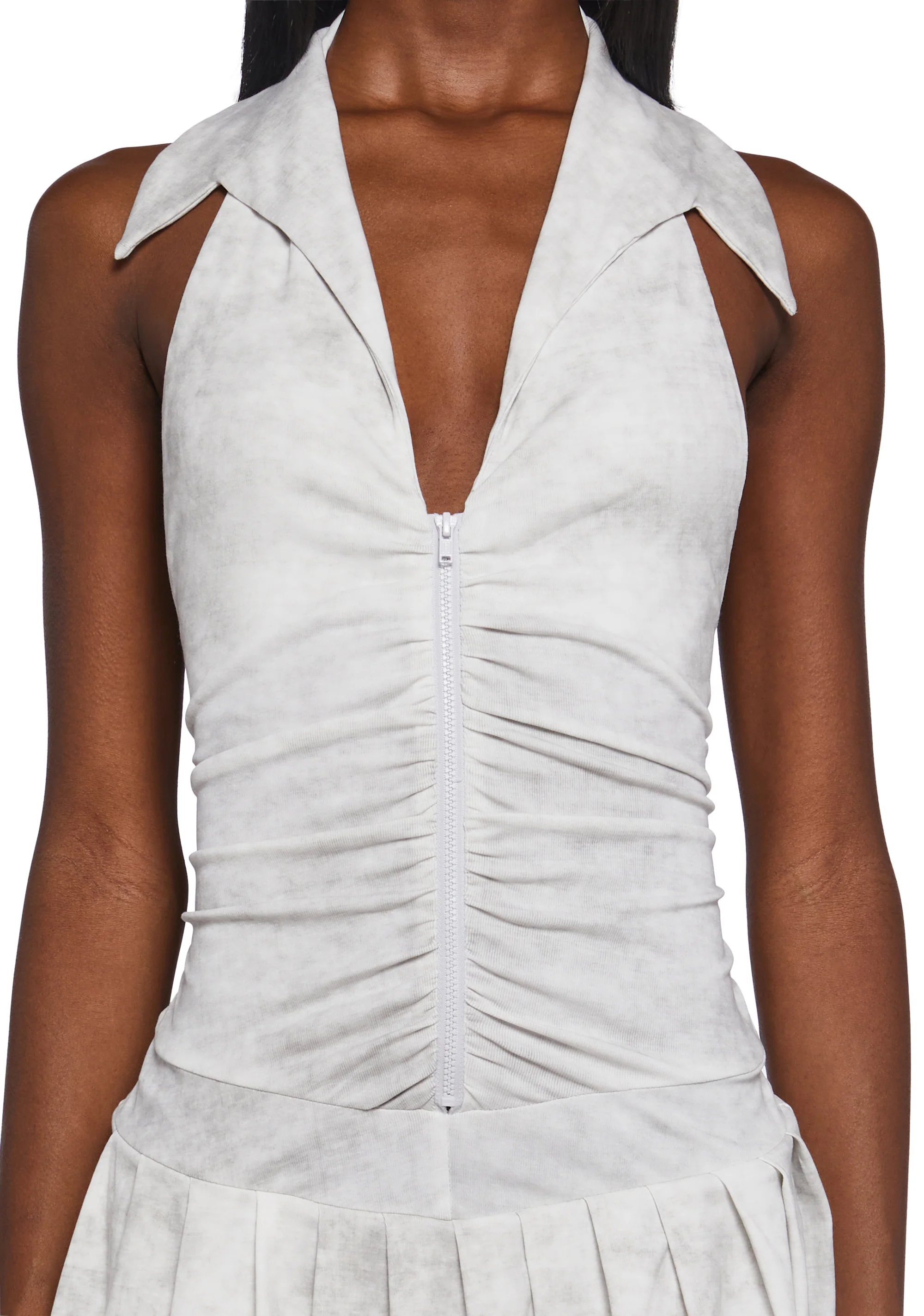 Carefree Days Collar Halter Dress - Image 5