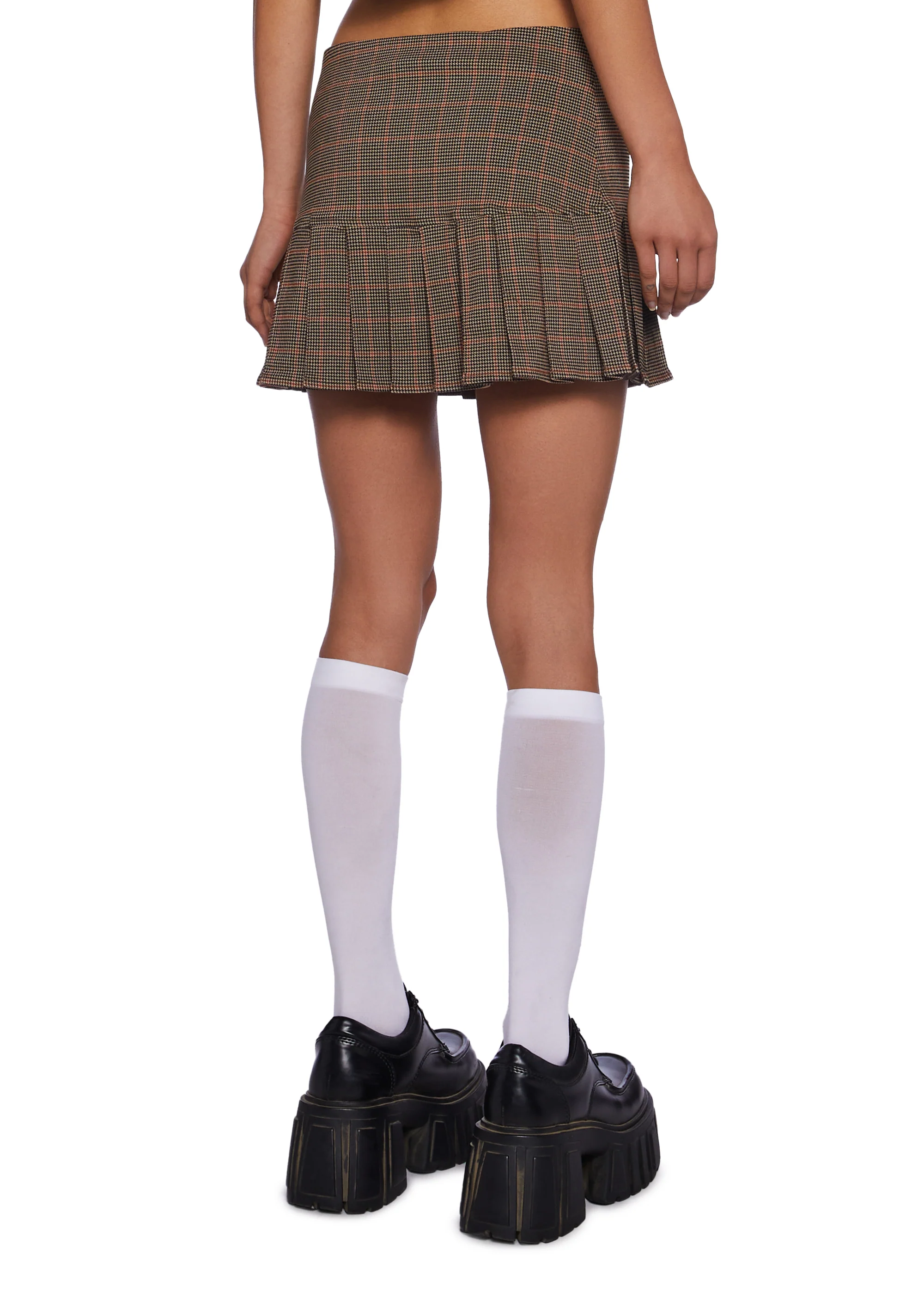 Collegiate Affairs Plaid Mini Skirt - Image 4