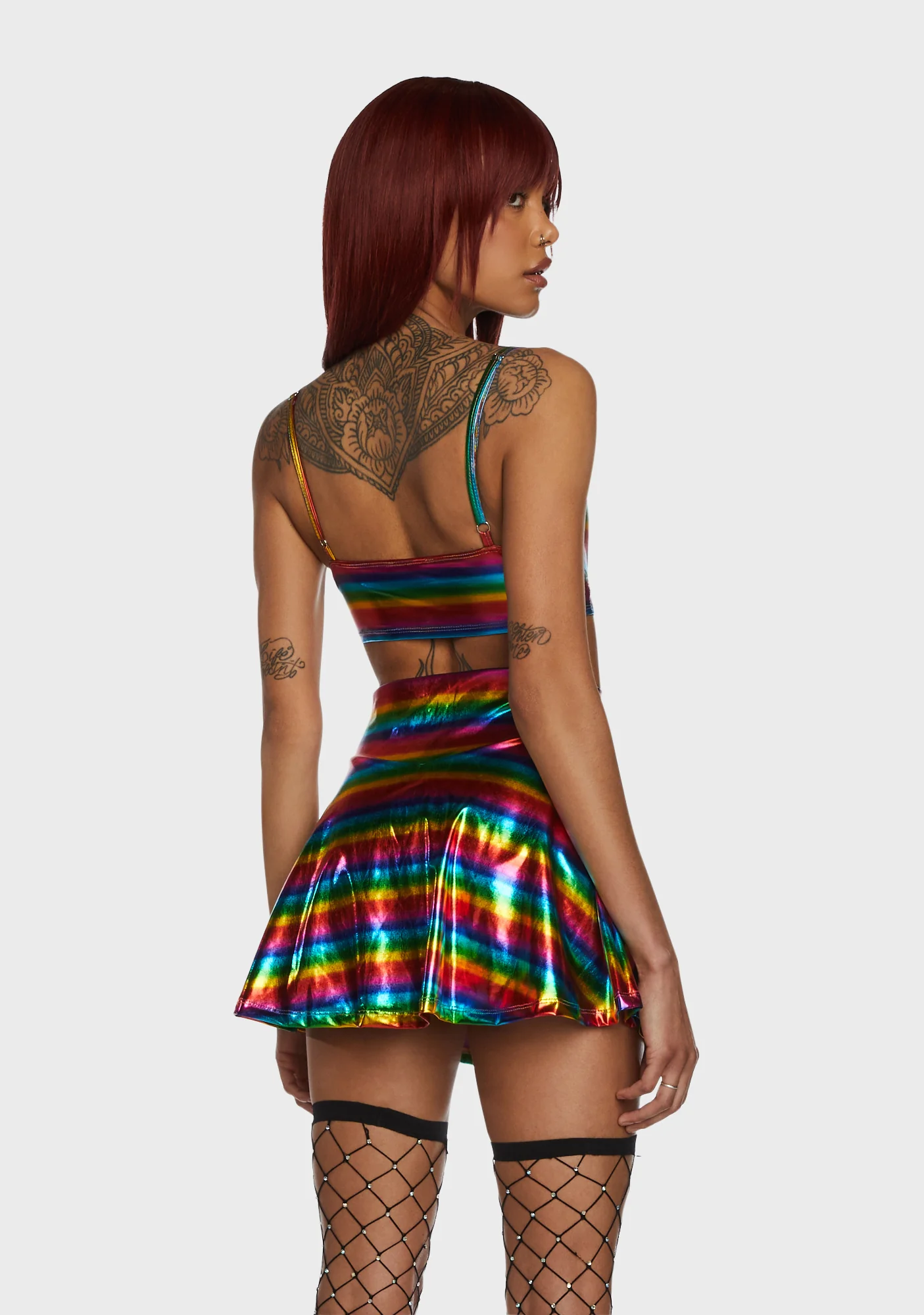 Color Me Happy Striped Bra Top - Image 4