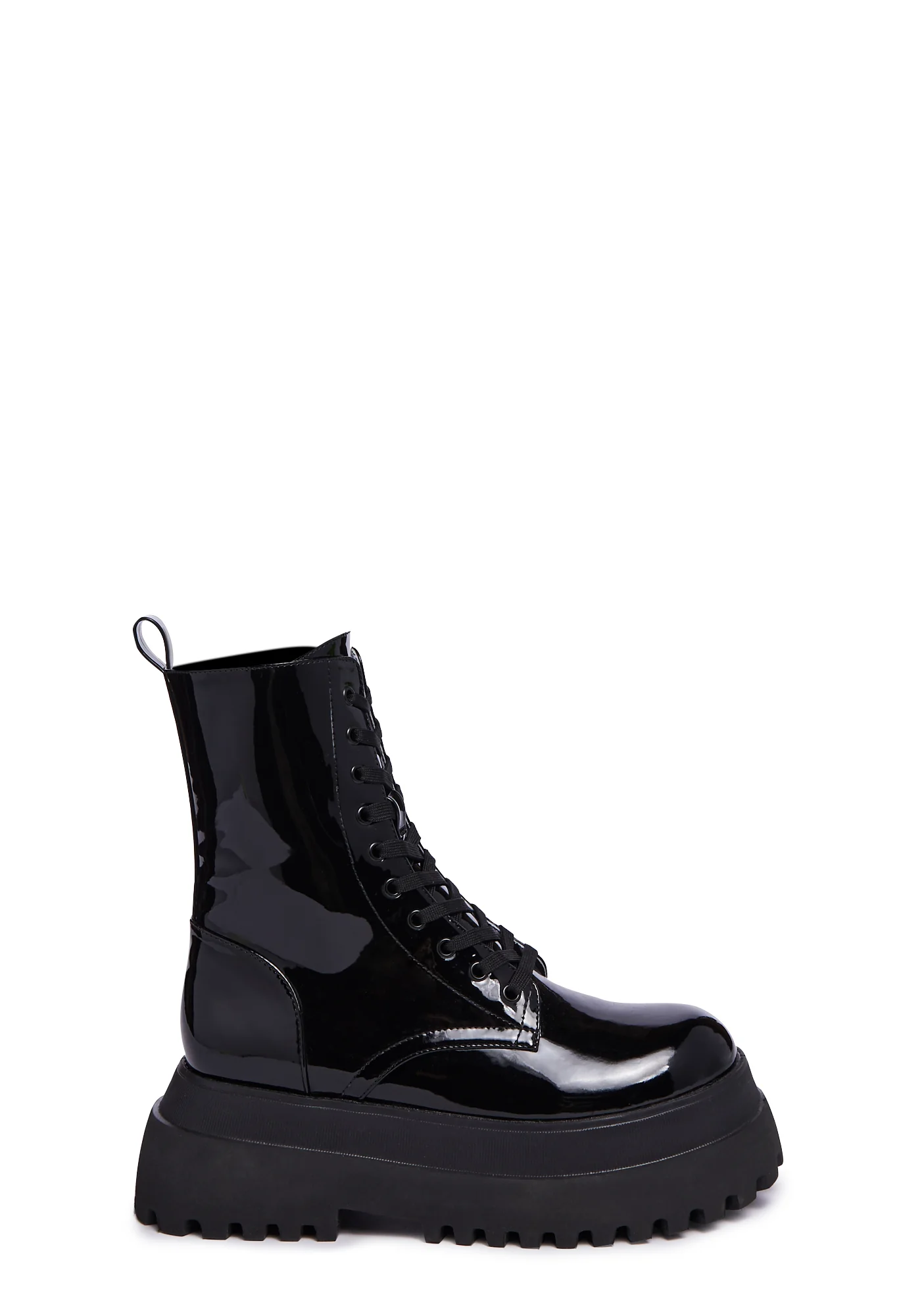 Color Me Haunted Mismatched Boots - Black/Green - Image 3